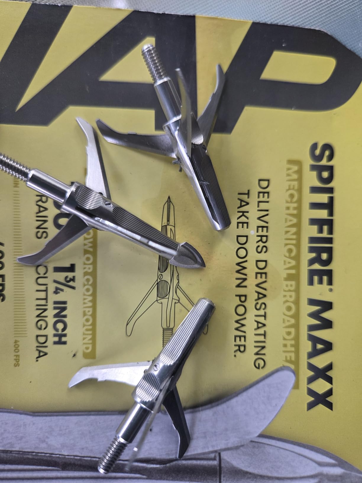 New Archery Products Spitfire MAXX 100 Grain Broadhead 4PK customer photo 2