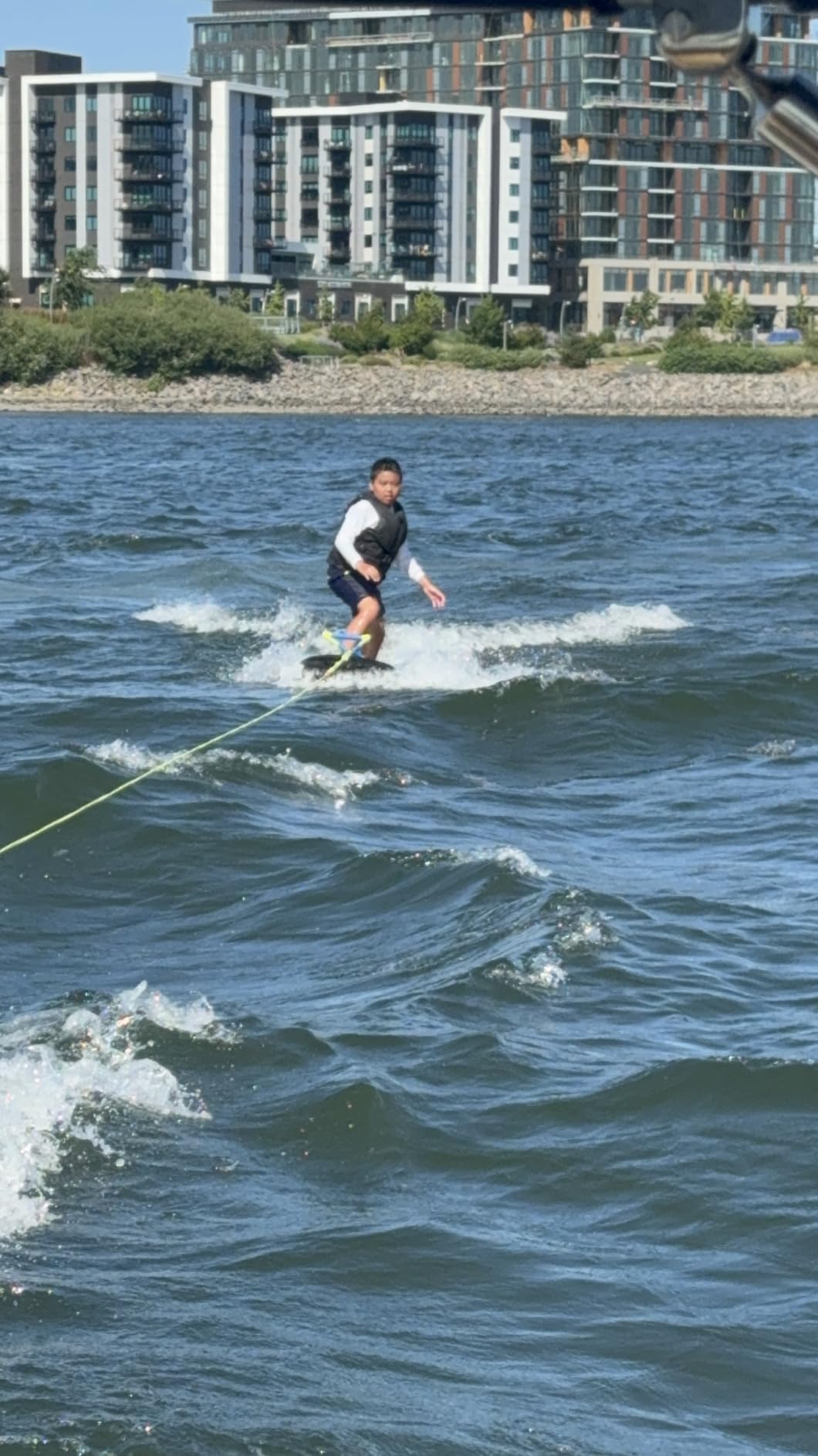 ZUP You Got This 260 Board and Handle Combo, All-in-One Kneeboard, Wakeboard, Wakeskate, and Wakesurf Board customer photo 2