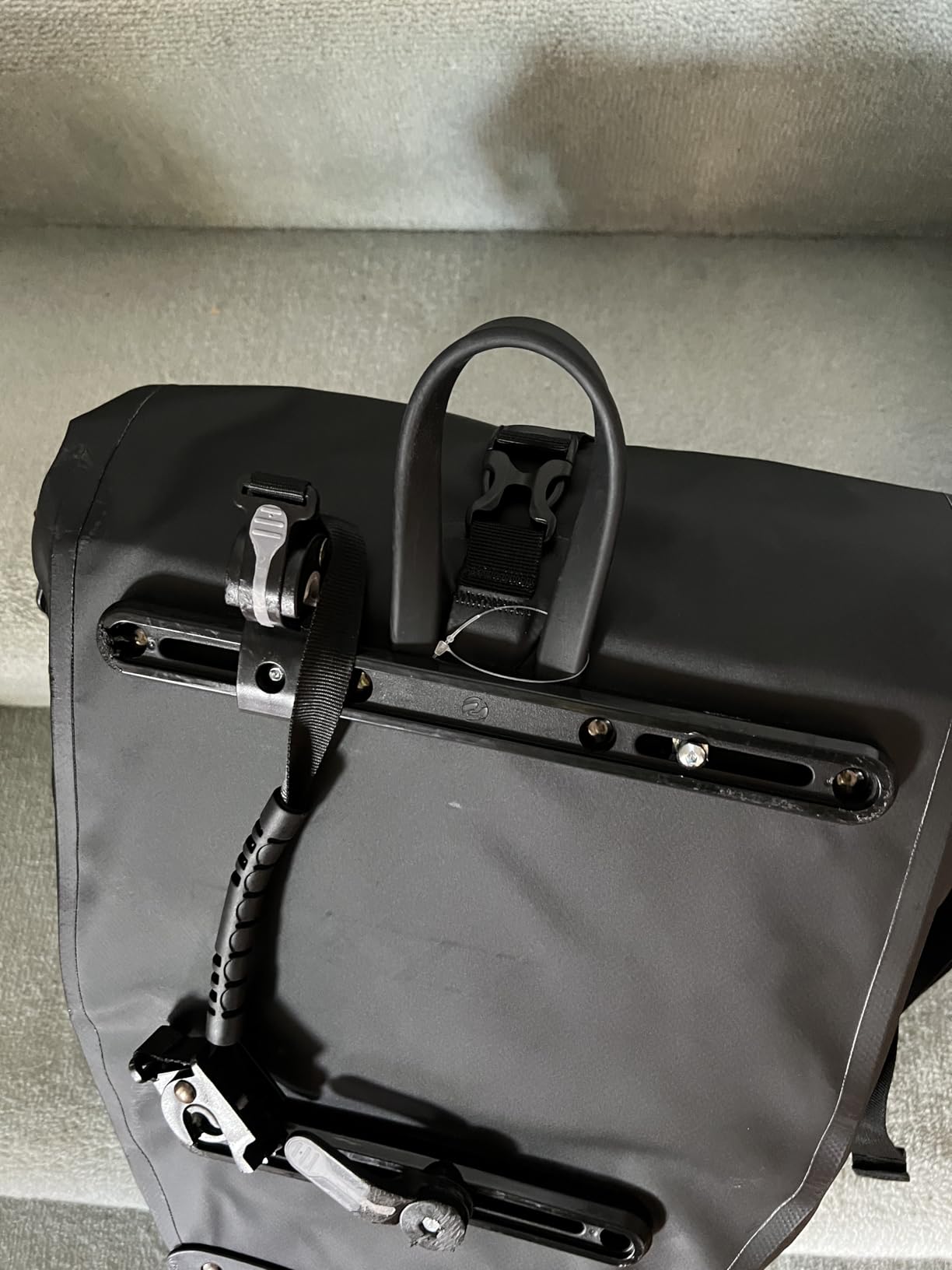 Büchel Pannier Rack Bag 26L Volume I Large Capacity Bike Bag 100% Waterproof, Bicycle Panniers Rear Rack Bag for Grocery Touring Cycling I Big Rear Bag, Bike Saddle Bag, Commuter Long Cycling Trip customer photo 2