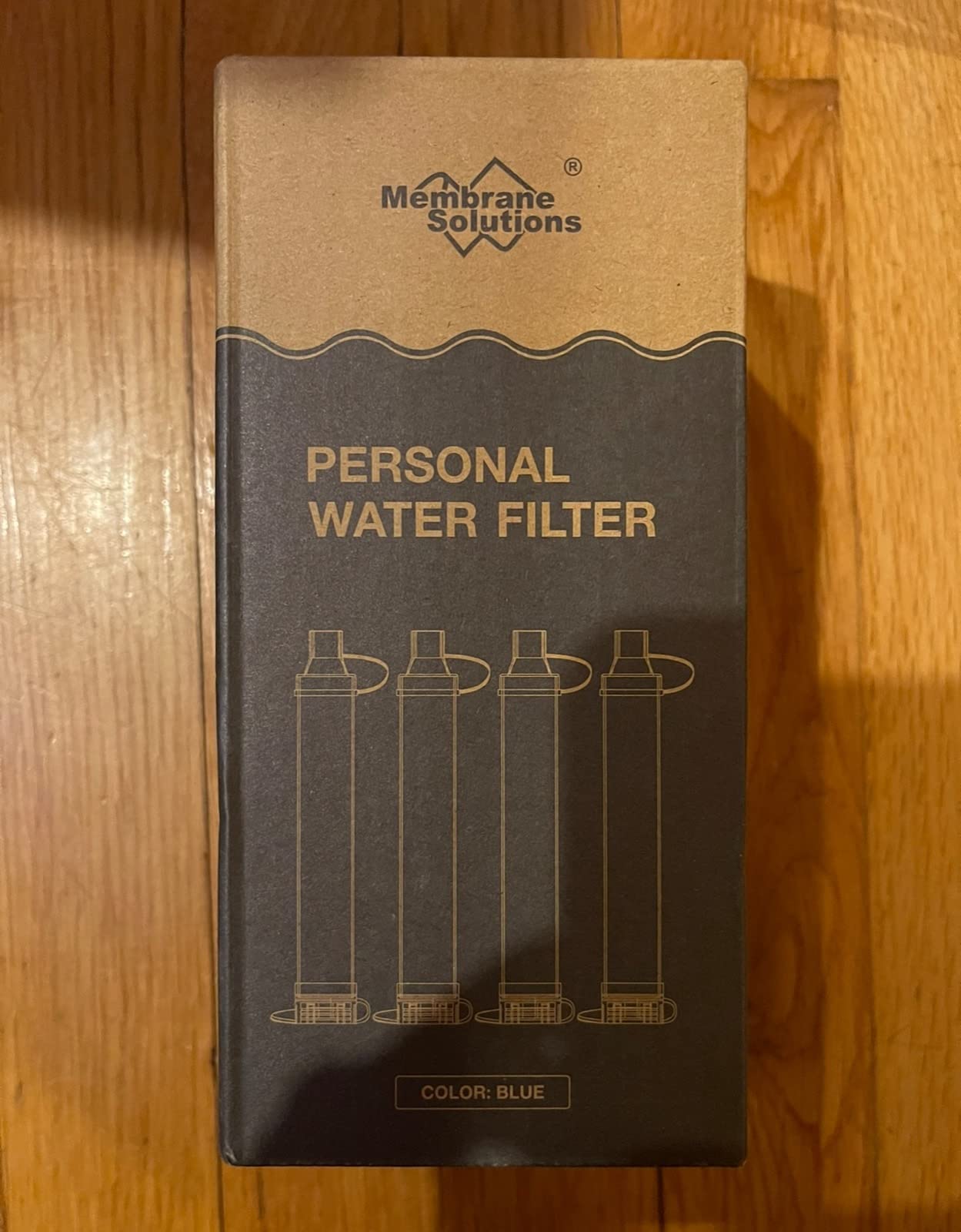 Membrane Solutions Straw Water Filter S1, NSF/ANSI 42&372&401 certificated, Survival Filtration Portable Gear, Emergency Preparedness customer photo 1