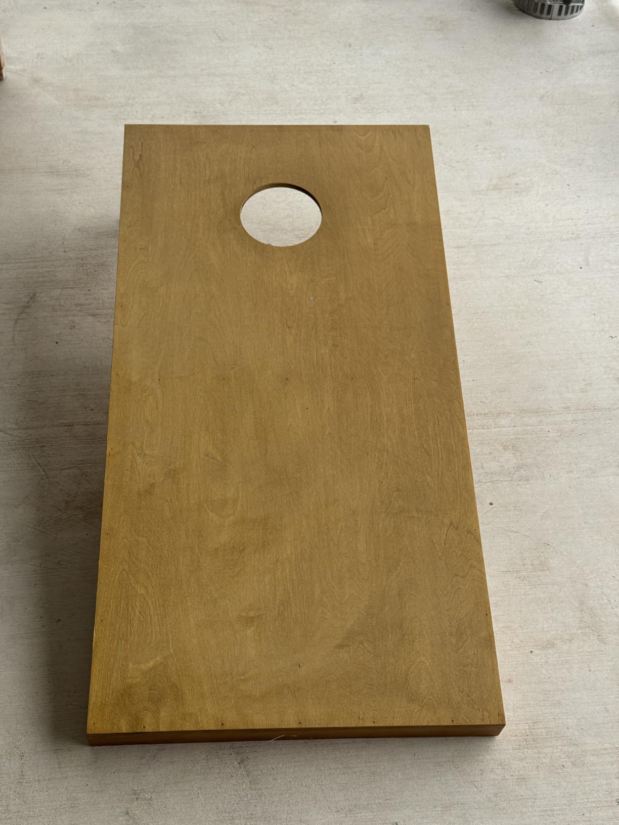 GoSports 4 ft x 2 ft Regulation Size Wooden Cornhole Boards Set with Light Brown Finish - Includes Carrying Case customer photo 2