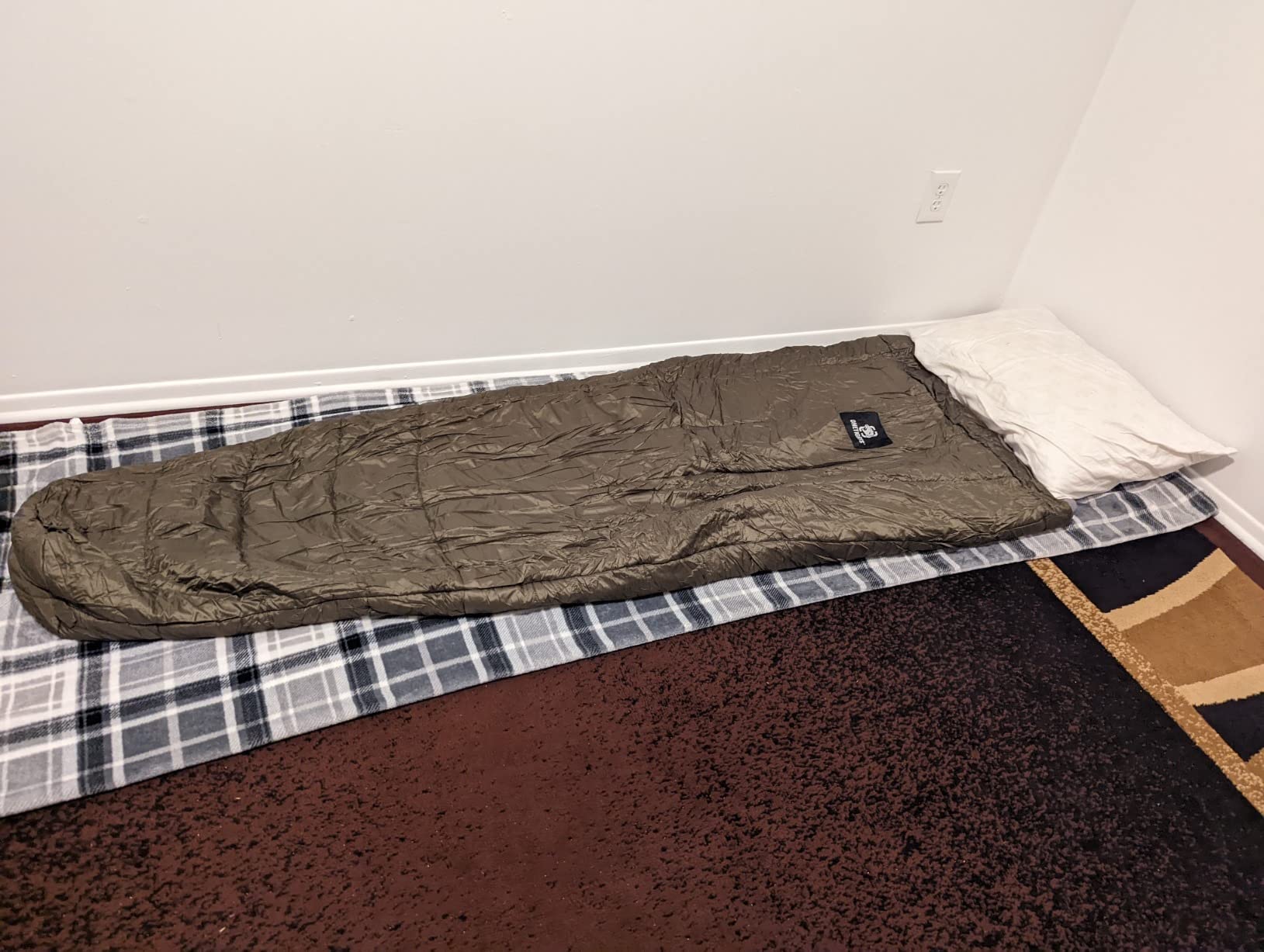 OneTigris Featherlite Ultralight Sleeping Quilt, Weighs 35oz, Warm Hammock Topquilt 40 Degree, with Footbox customer photo 1