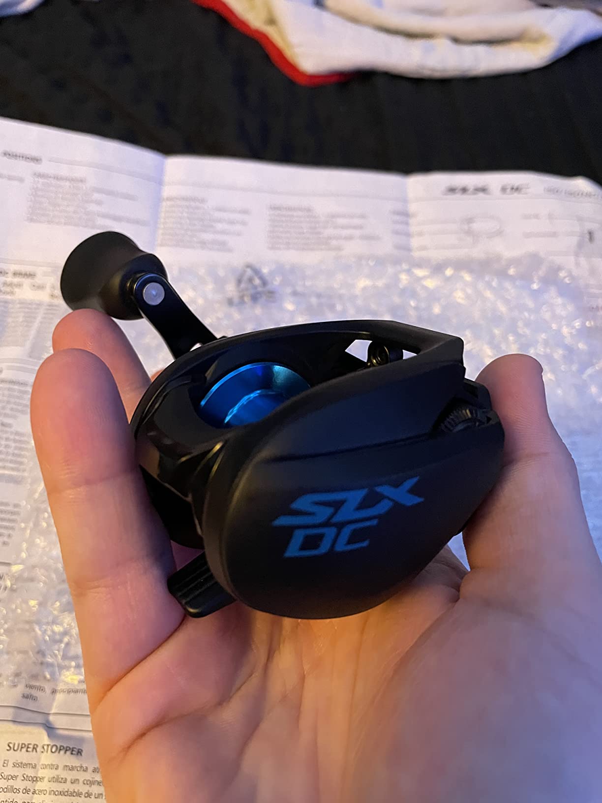 SHIMANO SLX DC Digital Control Baitcast Fishing Reel customer photo 2