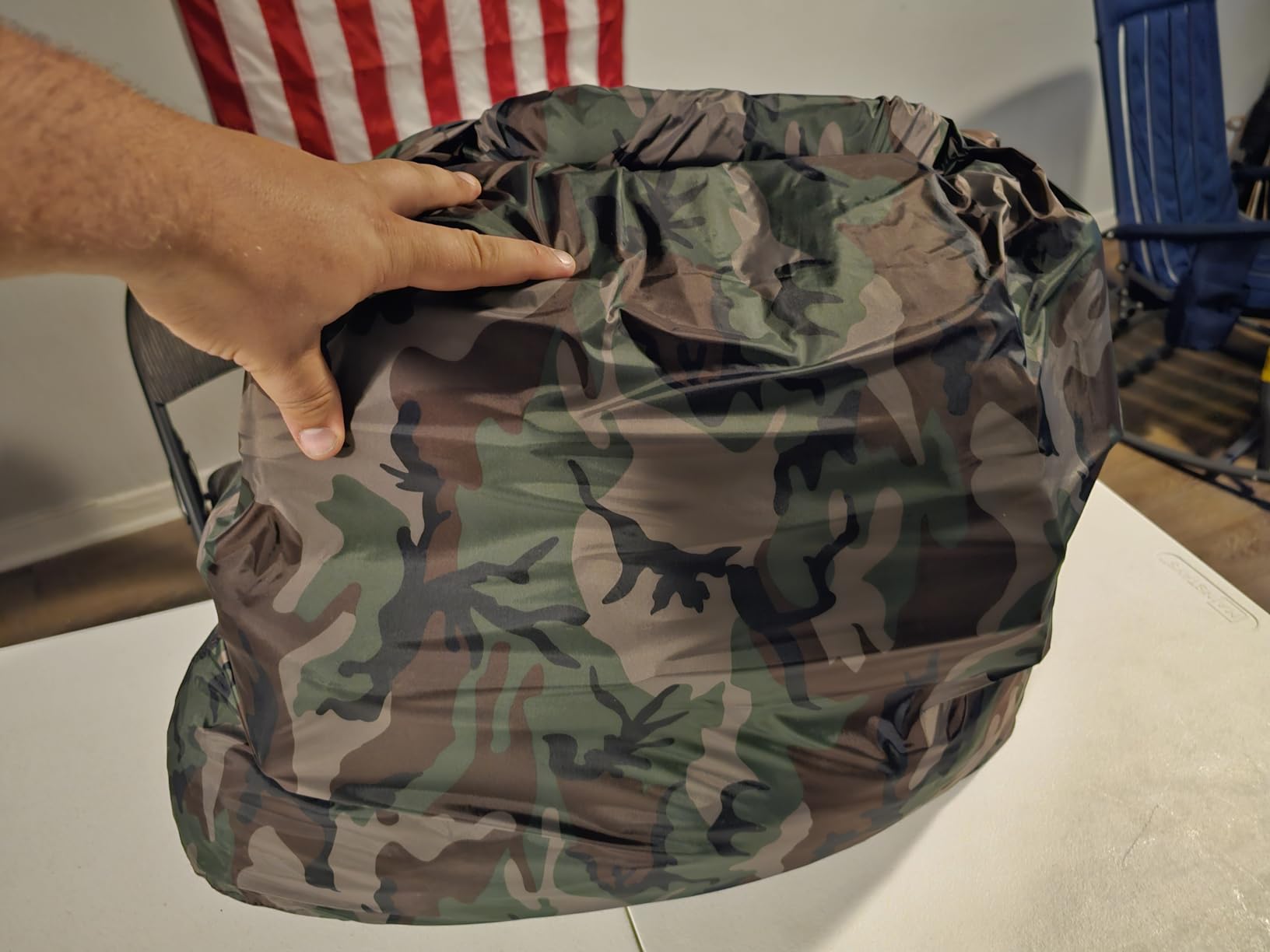AquaQuest Rogue Dry Bag - 20L Olive Drab - 100% Waterproof Roll Top - Gear Hauler customer photo 2