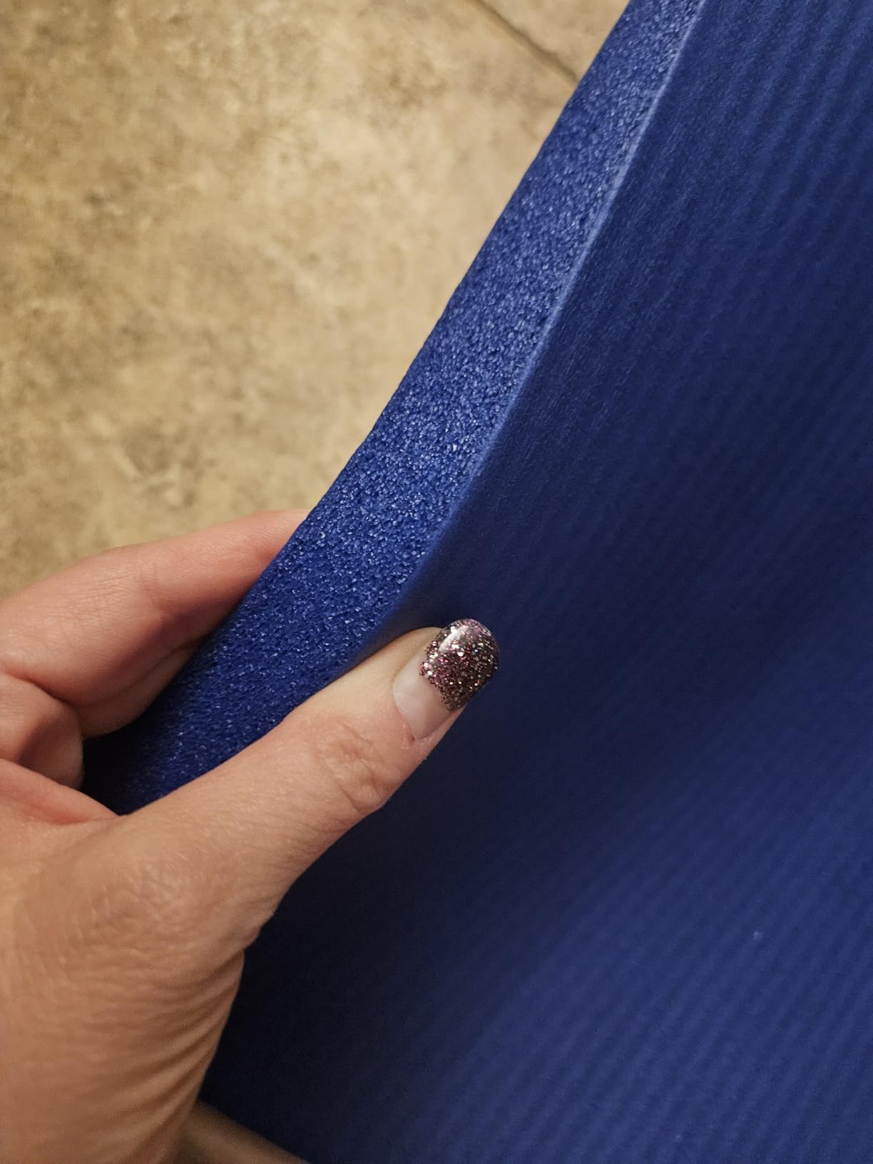 ProsourceFit Extra Thick Yoga and Pilates Mats 0.5 & 1-in customer photo 2