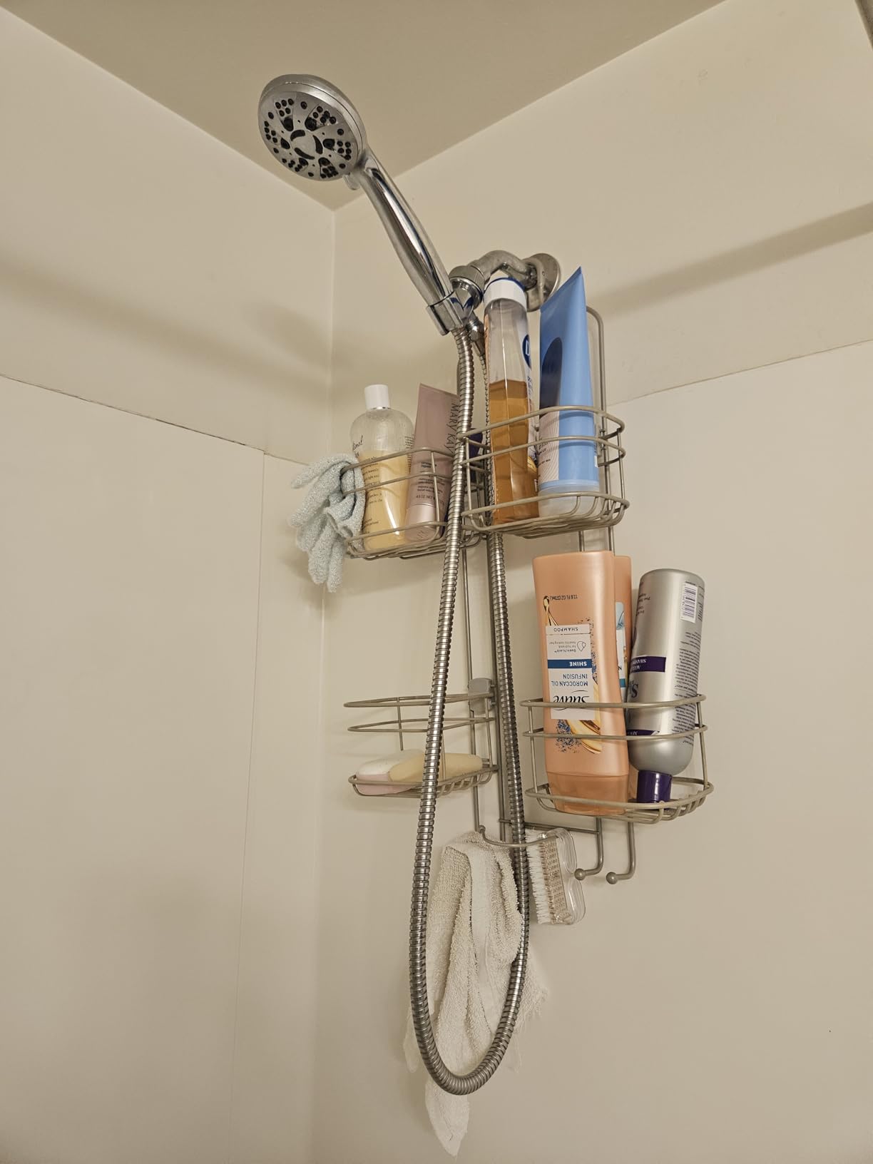 AquaDance High Pressure 6-Setting Oil Rubbed Bronze Handheld Shower Head with Stainless Steel Hose. Officially Independently Tested to Meet Strict US Quality & Performance Standards! customer photo 1