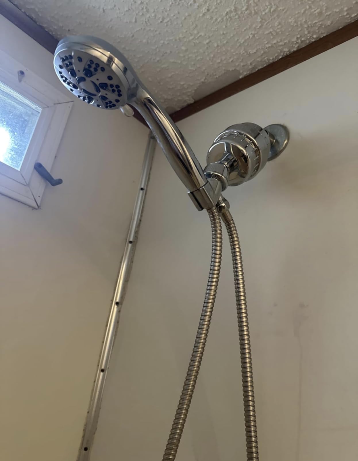 AquaDance High Pressure 6-Setting Oil Rubbed Bronze Handheld Shower Head with Stainless Steel Hose. Officially Independently Tested to Meet Strict US Quality & Performance Standards! customer photo 2