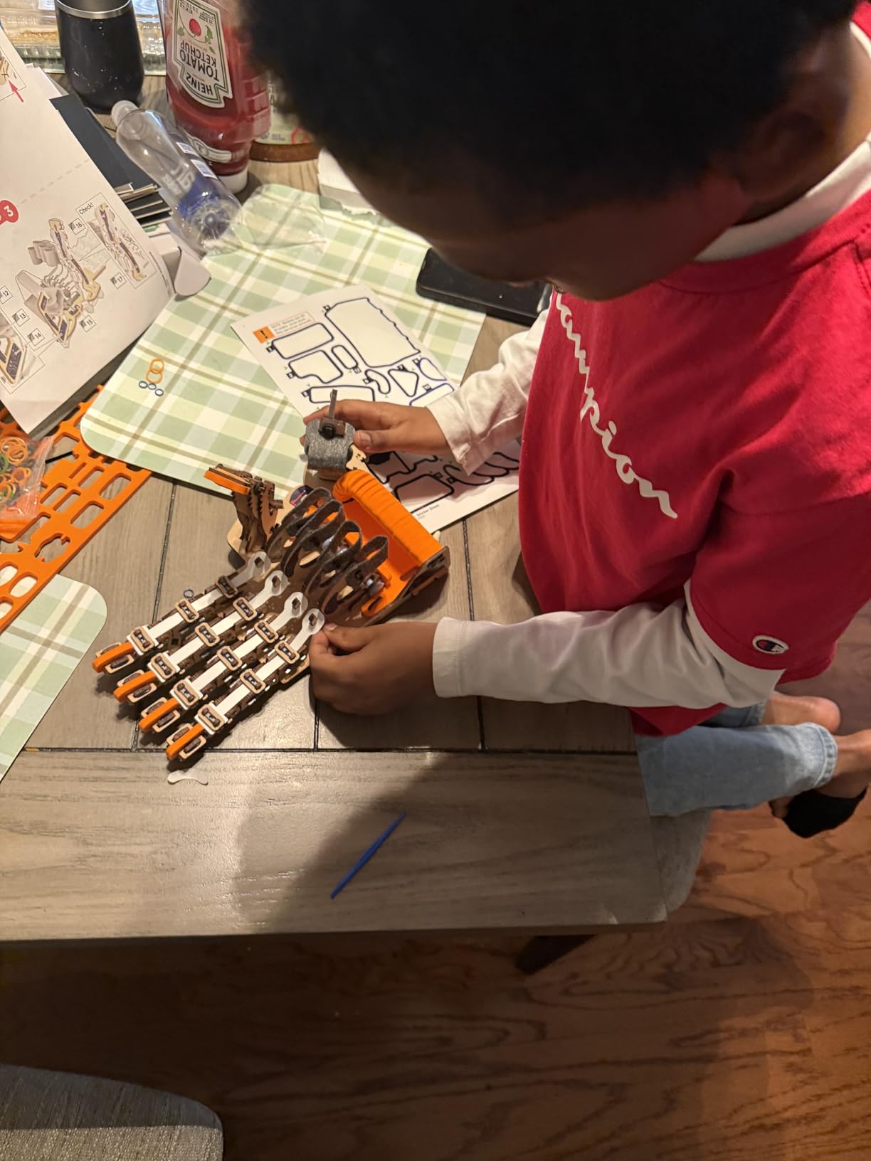 Smartivity DIY Robotic Mechanical Hand STEM Toy for Kids 8-14 Years Old | Parents Choice Award Winner I Birthday Gift for Kids | Engineering Kit for 8, 9, 10, 11, 12, 13, 14 Years Old Boys & Girls customer photo 2
