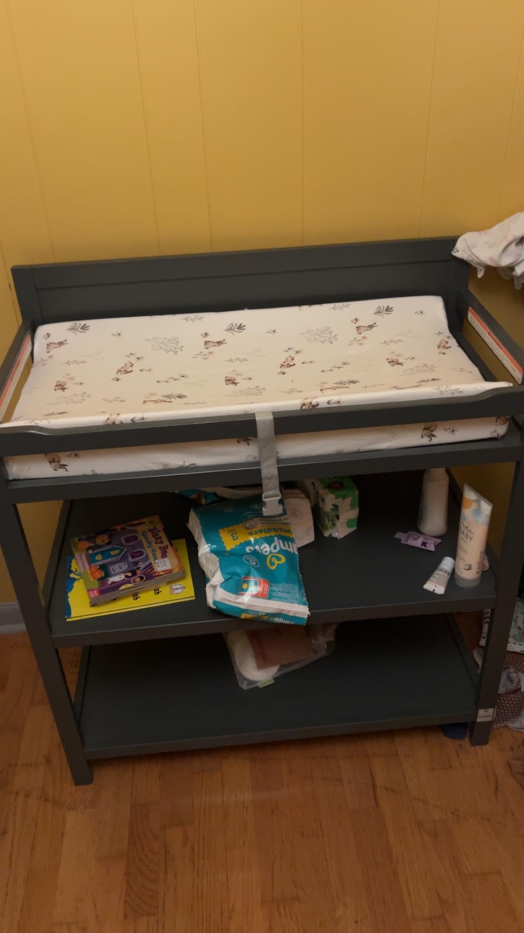 Storkcraft Alpine Changing Table (White) - GREENGUARD Gold Certified Nursery Changing Table customer photo 2