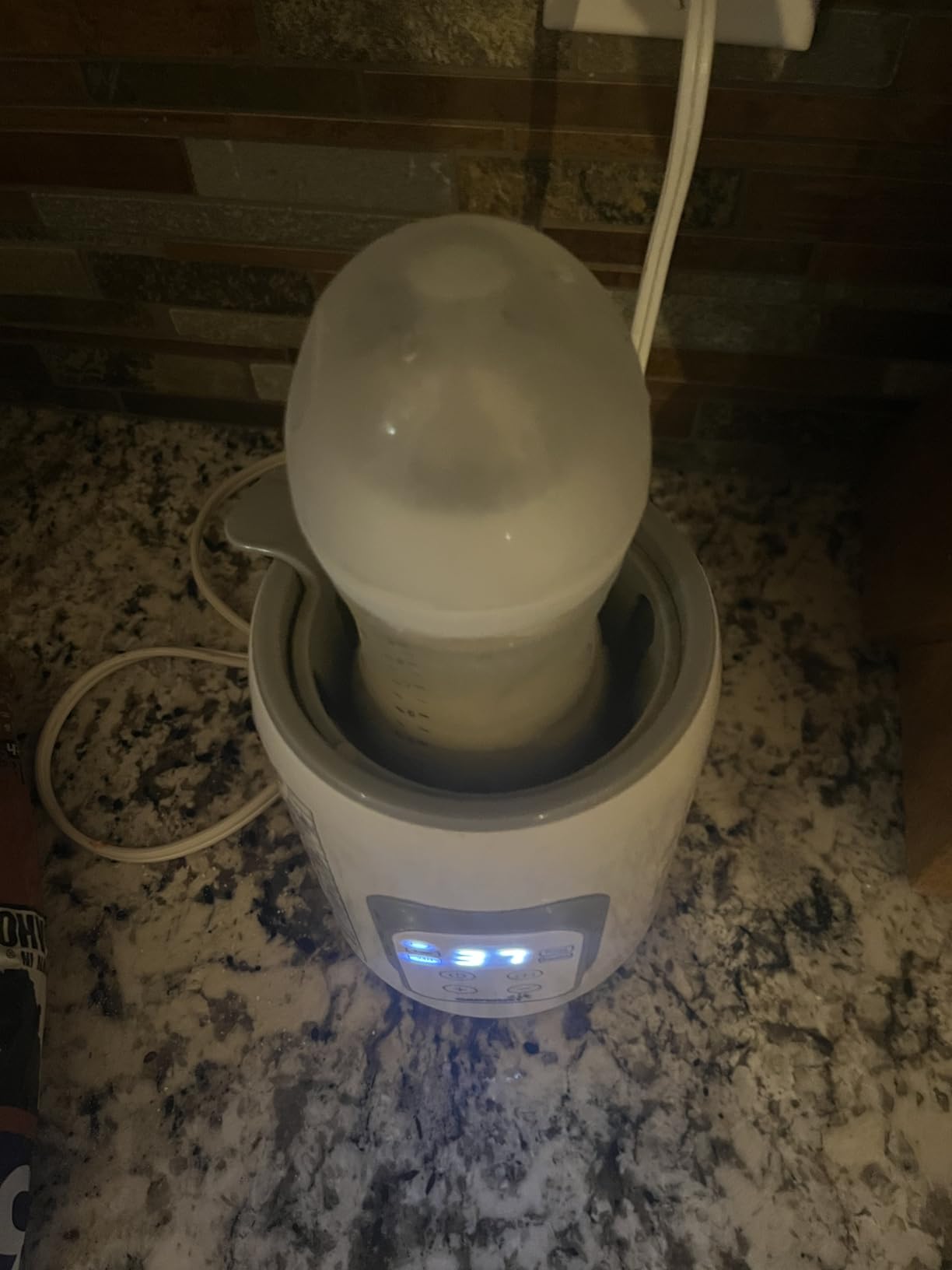 Bottle Warmer, Grownsy 8-in-1 Fast Baby Bottle Warmer with Timer, Safe for Breastmilk Nutrients, Accurate Temperature Control, with Defrost, Sterili-zing, Keep Warm, Heats Baby Food & Bottles customer photo 1