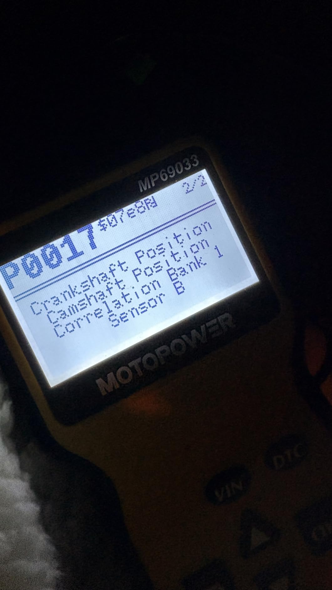 MOTOPOWER MP69033 Car OBD2 Scanner Code Reader Engine Fault Scanner CAN Diagnostic Scan Tool for All OBD II Protocol Cars Since 1996 customer photo 2