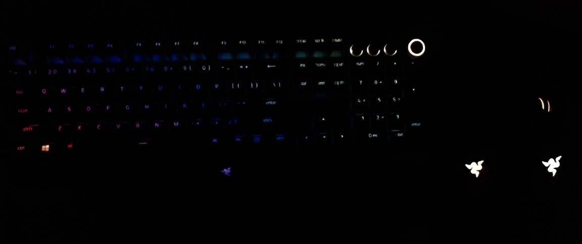 Razer Doubleshot PBT Keycap Upgrade Set for Mechanical & Optical Keyboards: Compatible with Standard 104/105 US and UK layouts - Razer Green customer photo 2
