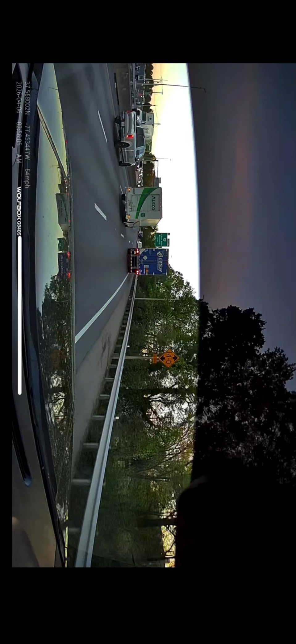 WOLFBOX G840S 12 inch 4K Mirror Dash Cam Backup Camera with 5.8GHz WiFi Smart Rearview Mirror Front and Rear View Dual Cameras customer photo 1