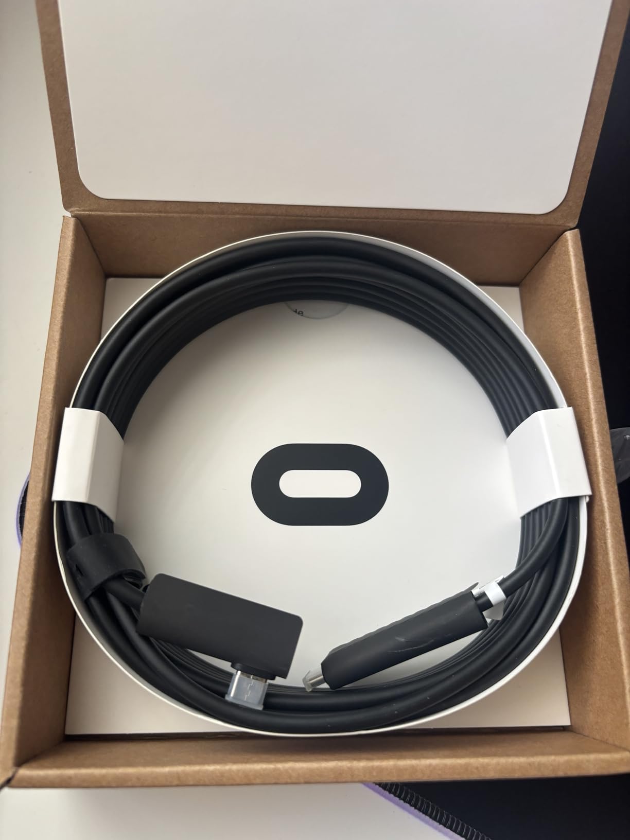 Meta Quest Link Cable - Virtual Reality Headset Cable for Quest - 16FT (5M) - PC VR customer photo 2
