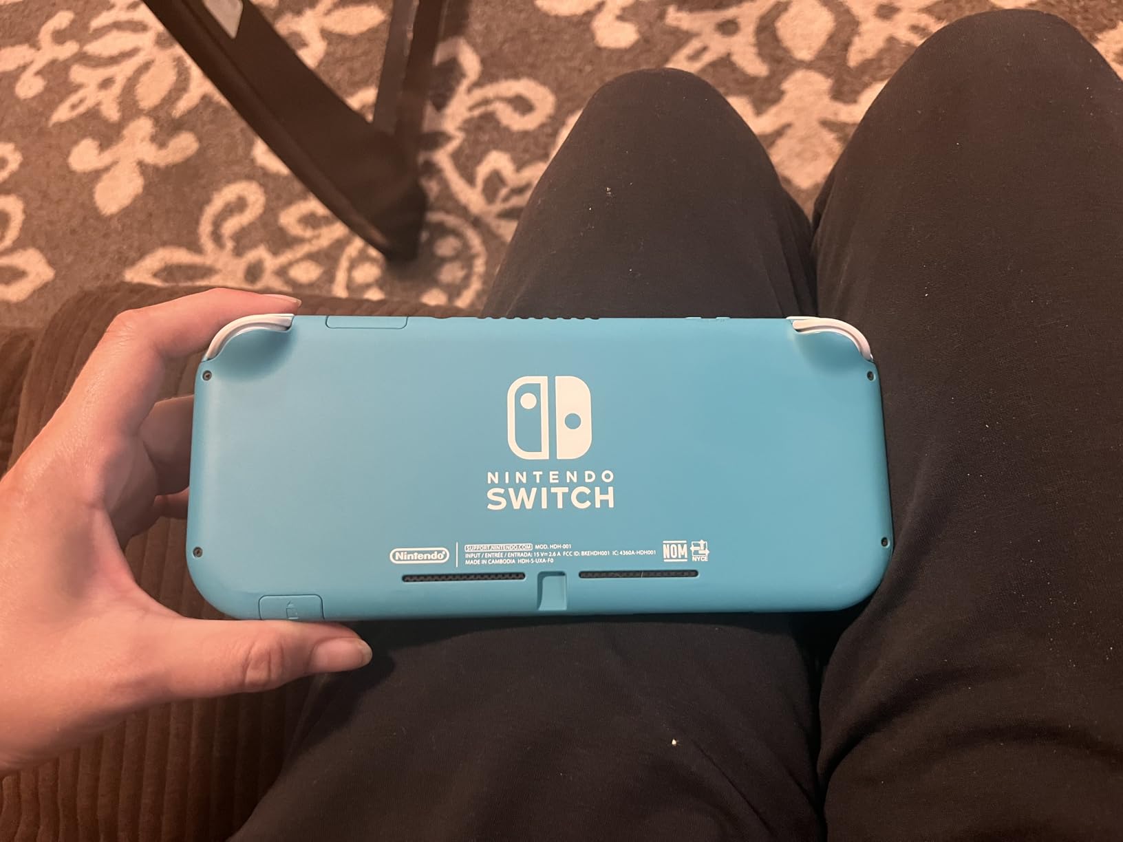 Nintendo Switch Lite Gray Renewed customer photo 2