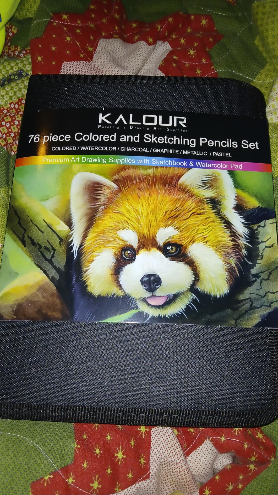 KALOUR 76 Drawing Sketching Kit Set - Pro Art Supplies with Sketchbook & Watercolor Paper customer photo 1