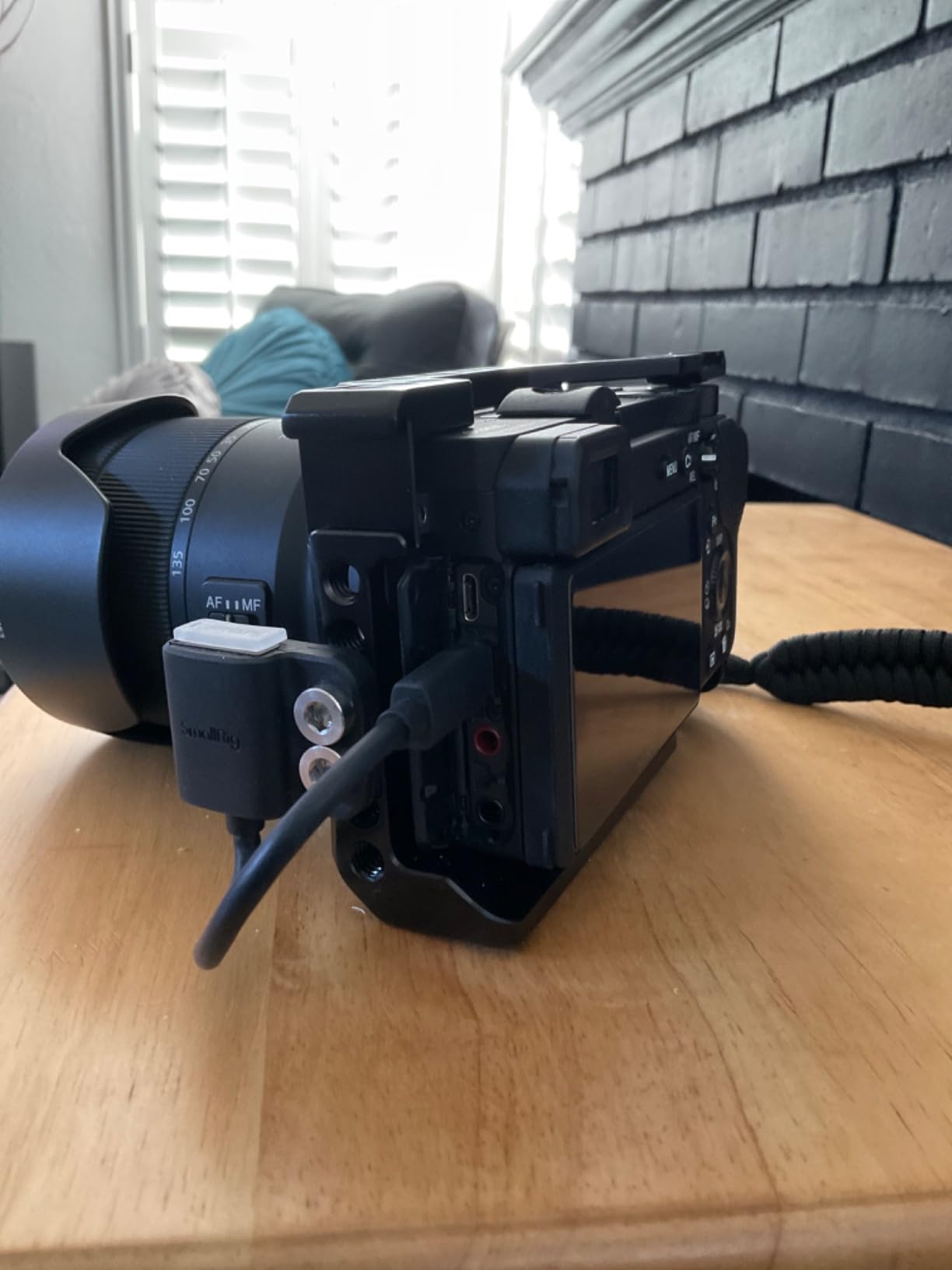 SmallRig Cage for Sony Alpha A6600/ILCE 6600 Mirrorless Camera with Cold Shoe Mounts - CCS2493 customer photo 1