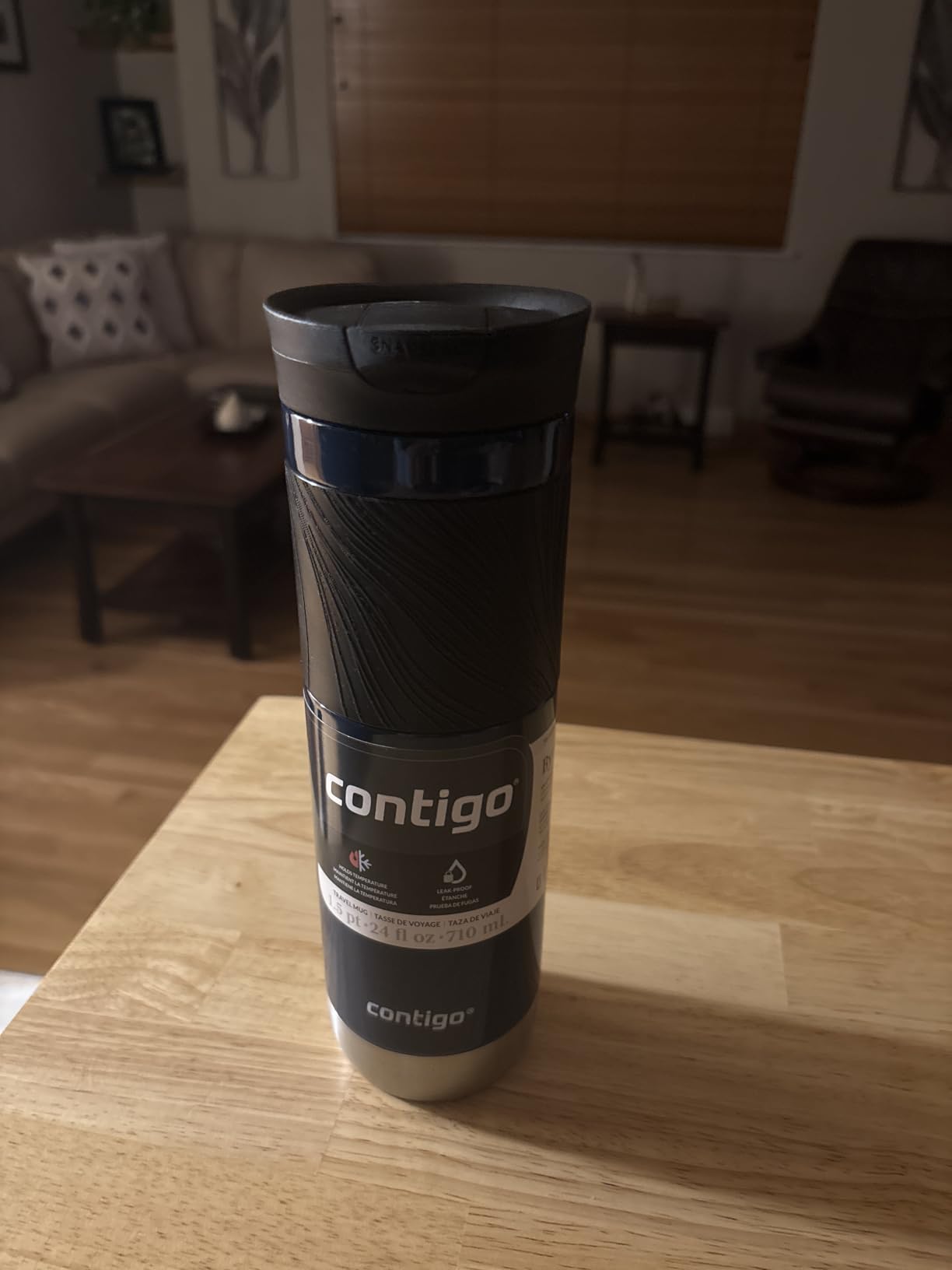 Contigo Byron 2.0 Stainless Steel Travel Mug with SNAPSEAL Lid and Grip 20oz customer photo 1