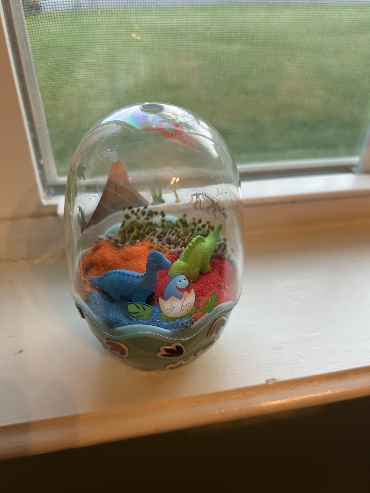 Creativity for Kids Mini Garden: Mermaid Terrarium Kit - Mermaid Gifts for Girls, Crafts and Toys, Stocking Stuffers for Kids (Ages 6+) customer photo 2