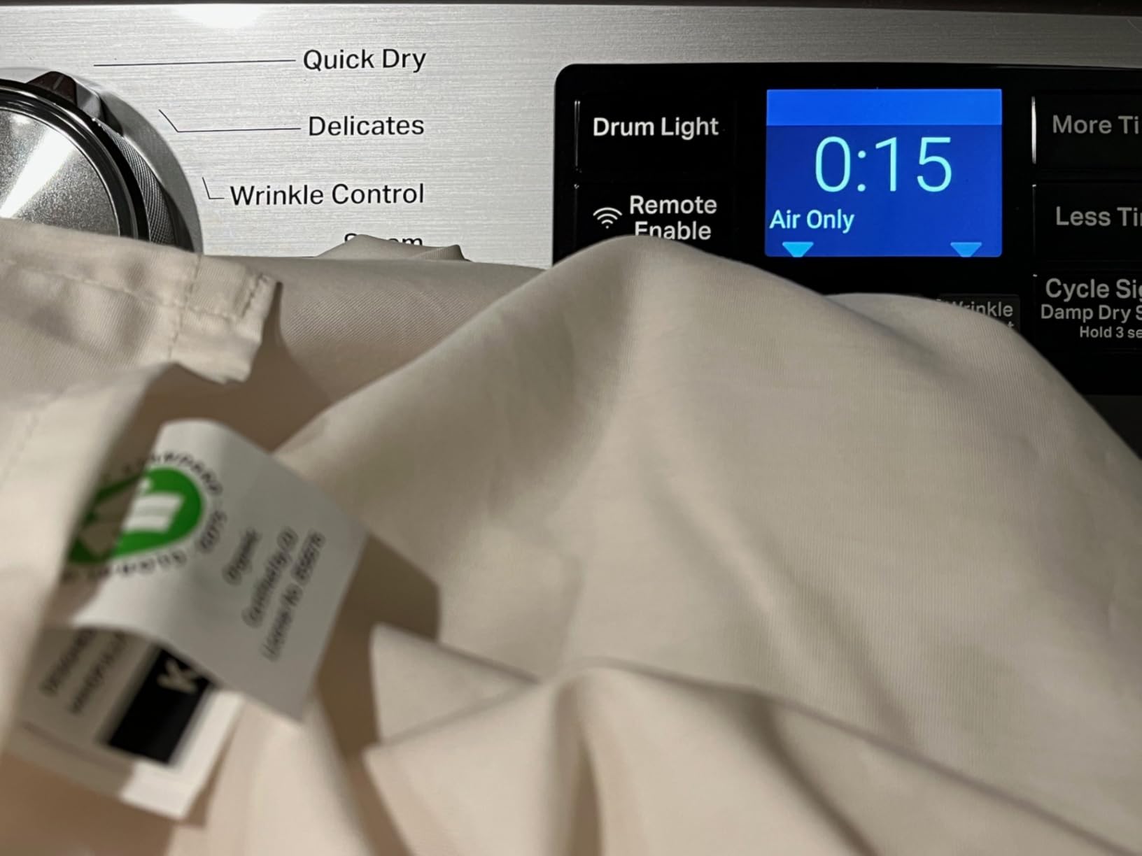 California Design Den Queen Sheet Set - Soft 100% Organic Cotton Sheets with Deep Pockets, Crisp Percale, Breathable and Durable Bedding Set - White customer photo 2