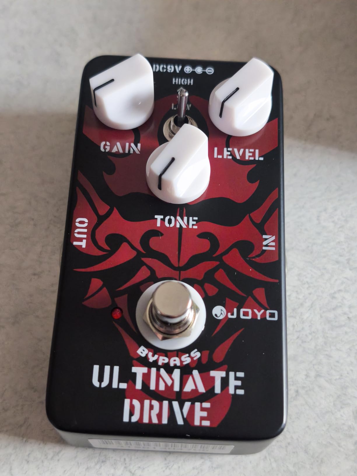 JOYO Vintage Overdrive Pedal Classic Tone for Electric Guitar Effect - True Bypass (JF-01) customer photo 2