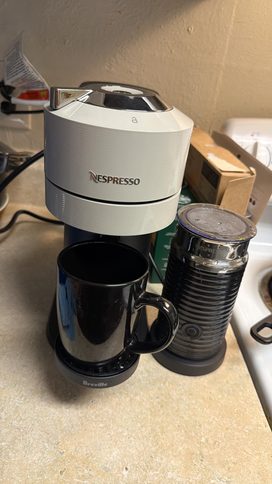 Vertuo Next Coffee and Espresso Maker by Breville, with Aeroccino Milk Frother customer photo 2