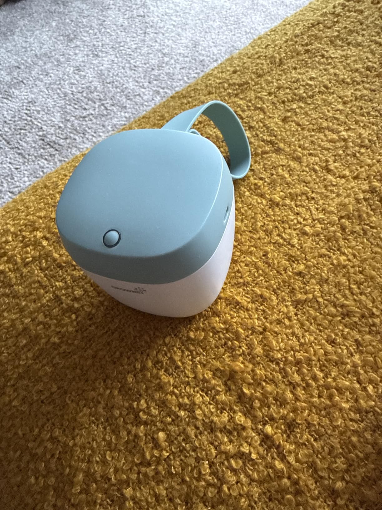 GROWNSY Pacifier Sanitizer Portable, UV Light Sanitizer on The Go for Baby, USB Charging Sanitizer Case, Mini Pacifier Sanitizer 99.99% Cleaned in 59 Seconds (White) customer photo 2