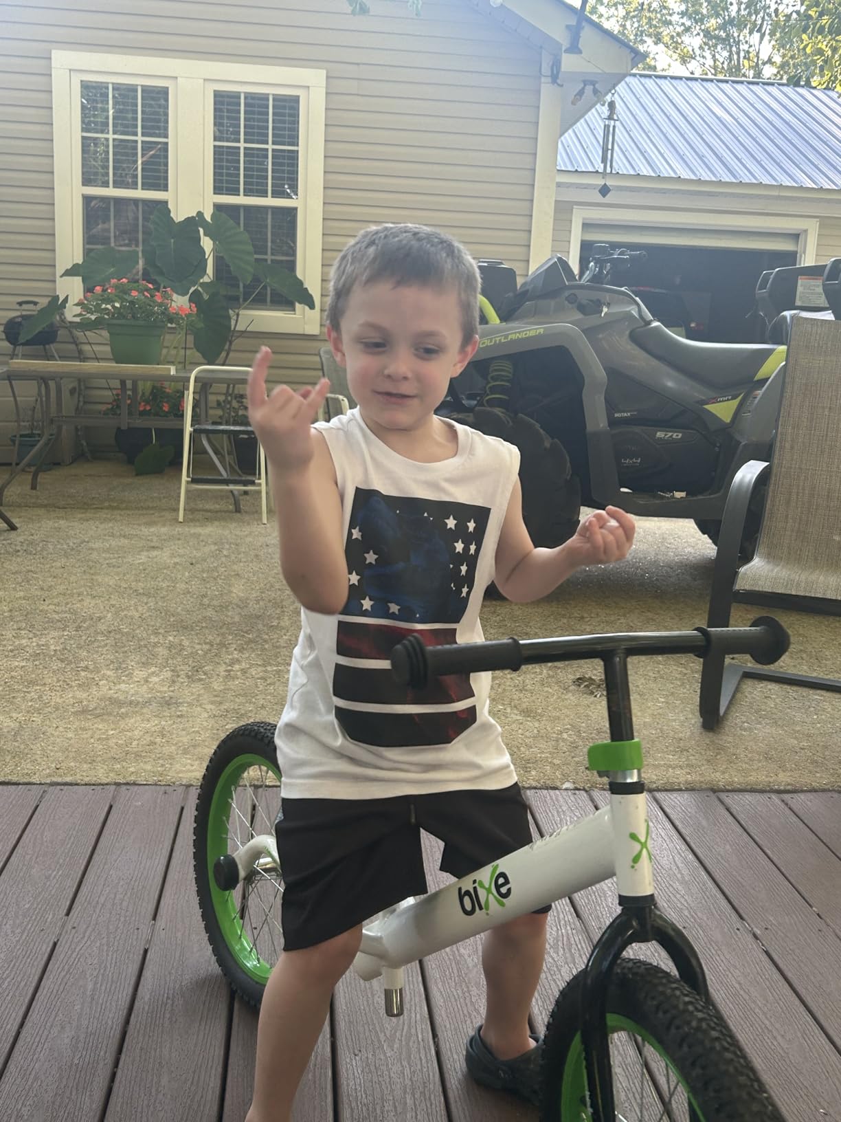 Bixe Balance Bike for Big Kids Aged 4, 5, 6, 7, 8 and 9 Years Old - No Pedal Sport Training Bicycle | 16inch Wheel customer photo 2