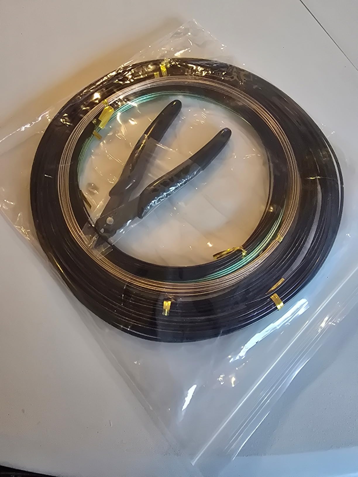 6Pcs Bonsai Wire, 6 Sizes of 1mm, 1.5mm, 2mm, 2.5mm, 3mm, 4mm Black Aluminum Wire, Total 152 Feet Bonsai Tool Kit for Bonzai Trees Indoor customer photo 1