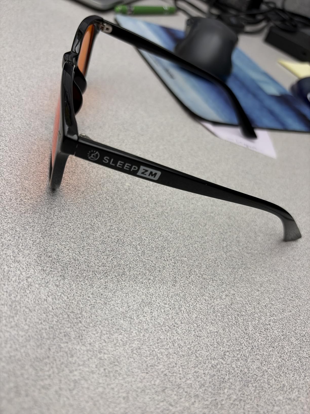 Sleep ZM Blue Light Blocking & Light Sensitivity Glasses - 8 Lens Types for Comfort, Relaxation, Sleep & Relief - 50+ Styles customer photo 1