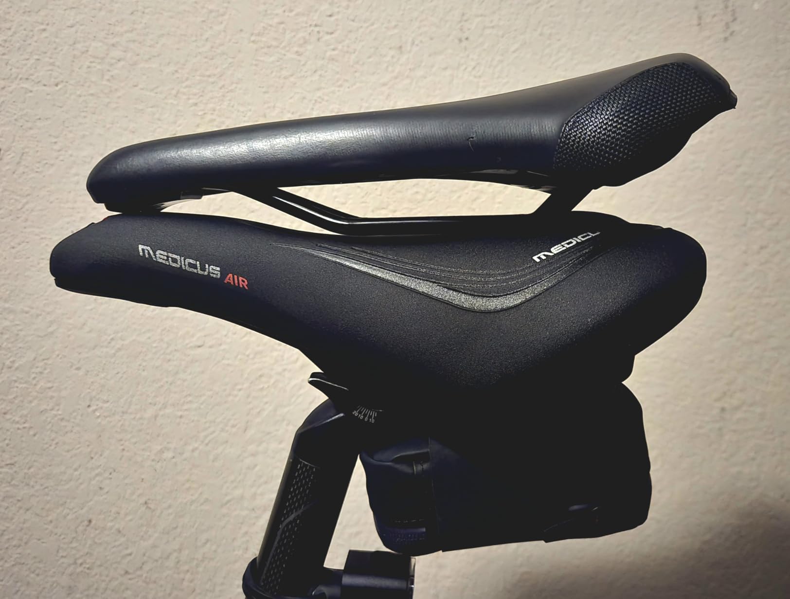 Wittkop Bike Seat - Waterproof Bike Saddle with Innovative 5-Zone-Concept - Exercise Bike Seat for BMX, MTB & Road customer photo 1