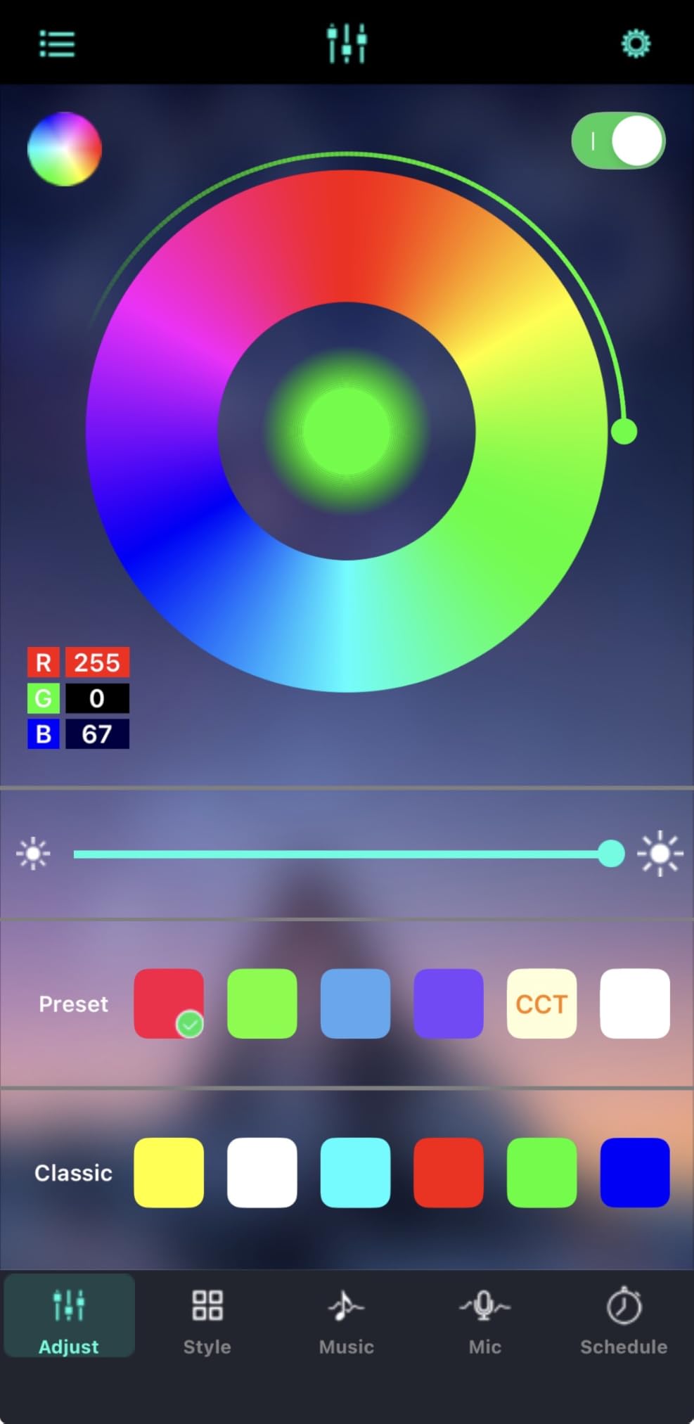 AILBTON Led Strip Lights, 60ft Music Sync Color Changing, Built-in Mic, Bluetooth App Control LED Tape Lights with Remote, 5050 RGB Rope Light Strips customer photo 1