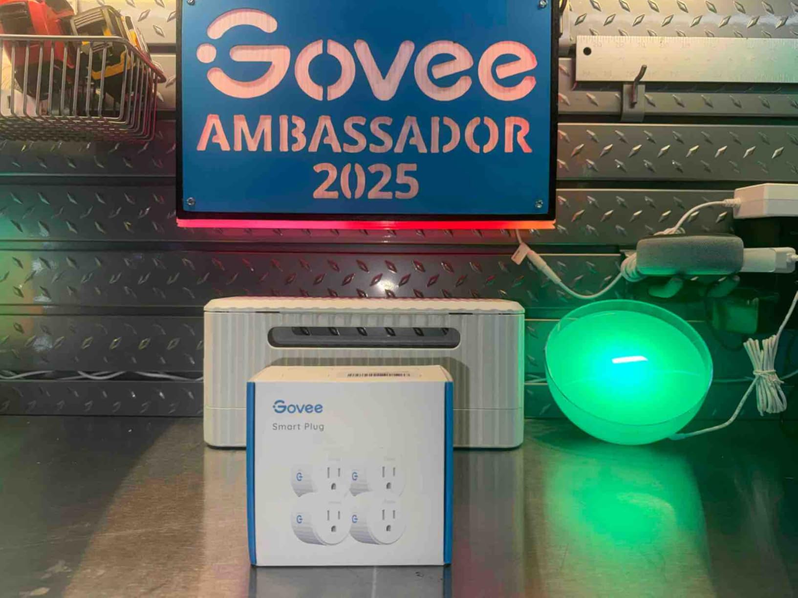 Govee Smart Plug, WiFi Plugs Work with Alexa & Google Assistant, Smart Outlet with Timer & Group Controller, WiFi Outlet for Home, No Hub Required, ETL & FCC Certified, 2.4G WiFi Only, 4 Pack customer photo 2