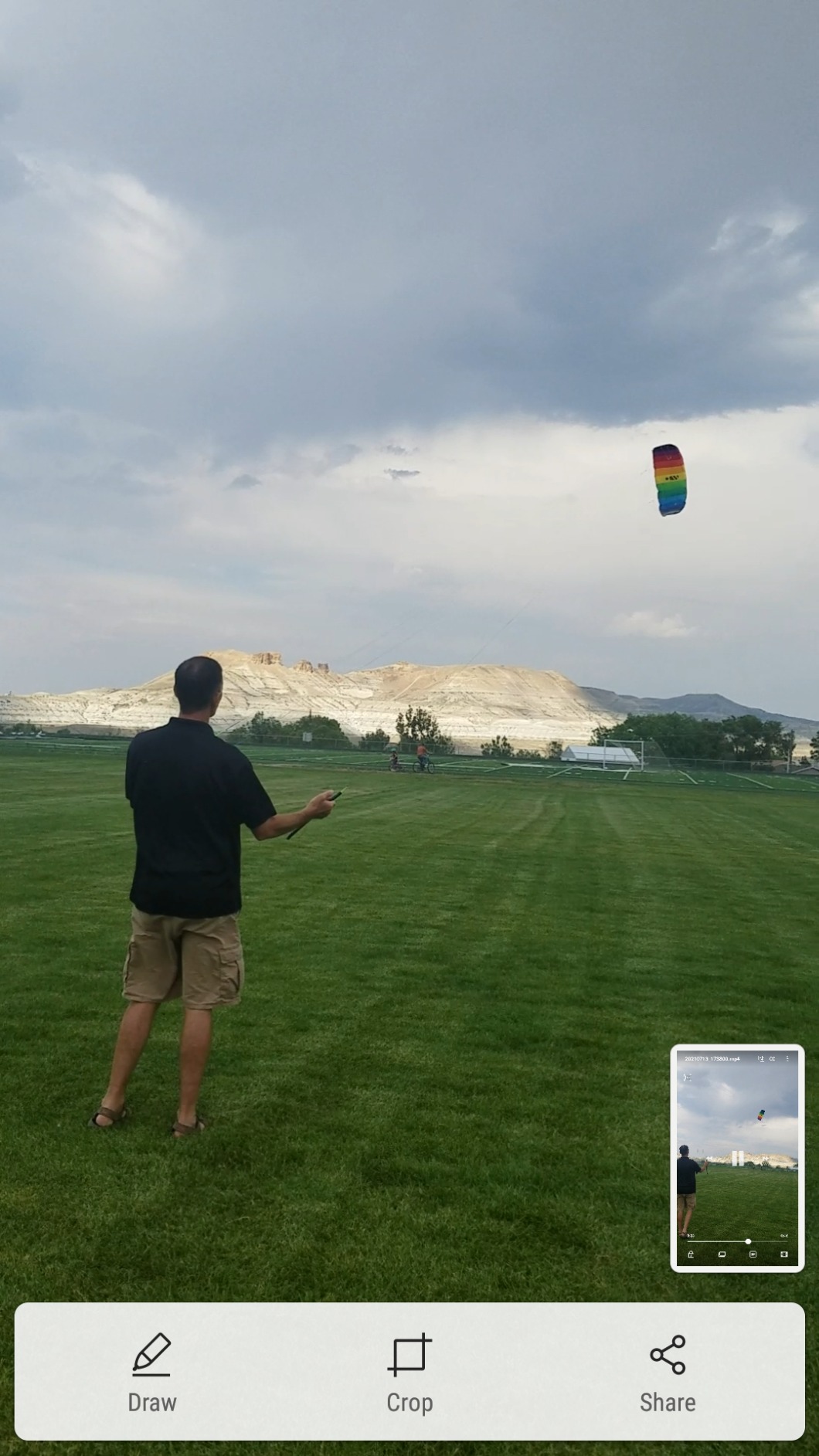 HQ Symphony Beach III 2.2 Stunt Kite, Aqua, Dual Line Foil Sport Kite customer photo 1