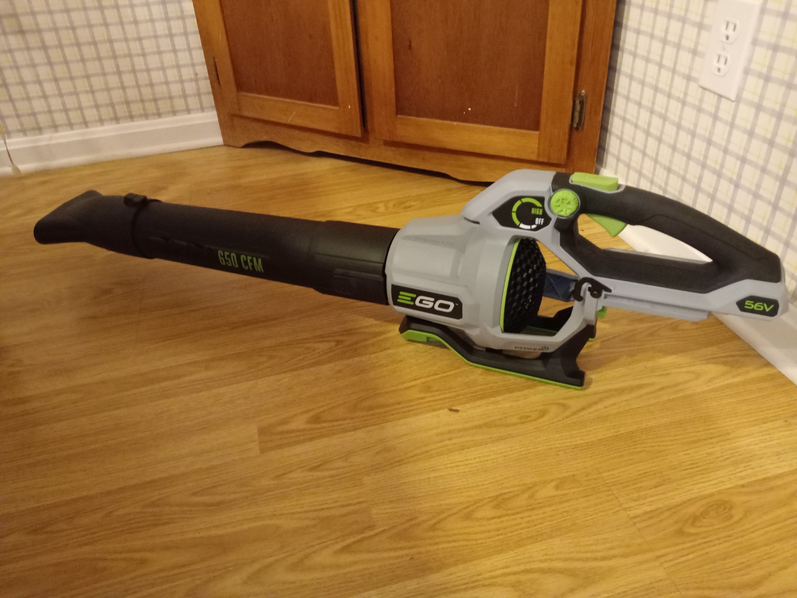 EGO Power+ 650 CFM Cordless Electric Leaf Blower with 56V 5.0Ah Battery and Charger customer photo 2