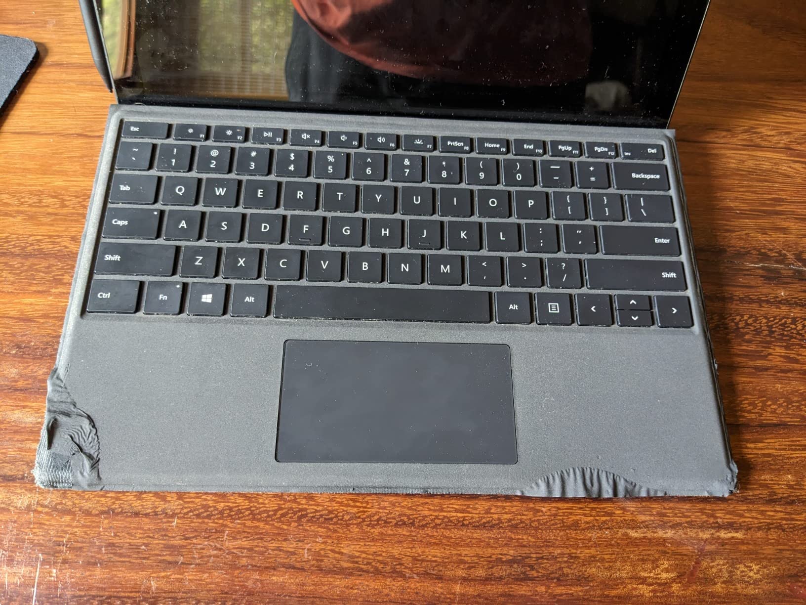 Microsoft Surface Pro Signature Type Cover - Constructed with Alcantara, Durable, Stain-Resistant Material, Light Charcoal - FFQ-00141 customer photo 1