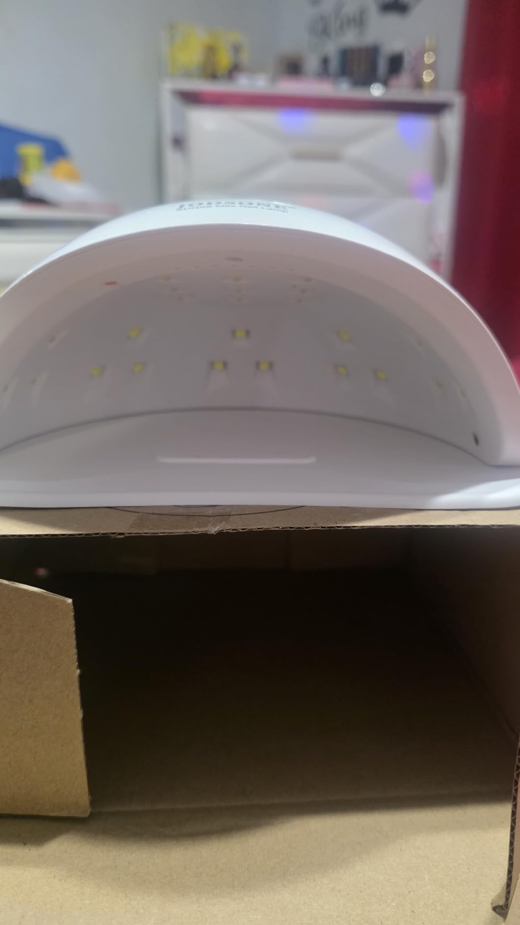 JODSONE U V LED Nail Lamp, Nail Dryer for Gel Polish, Led Light with Automatic Sensor & 4 Timers customer photo 1