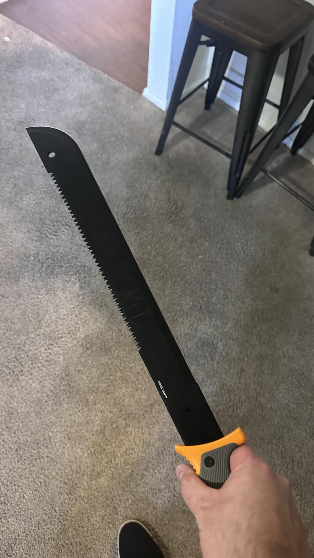 Machete with Saw 25