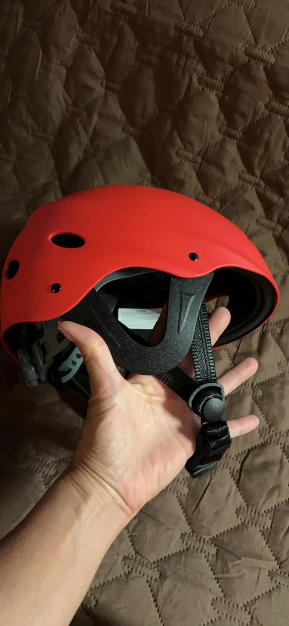 Tontron Adult Kayaking Wakeboarding Waterskiing Whitewater Helmet customer photo 1