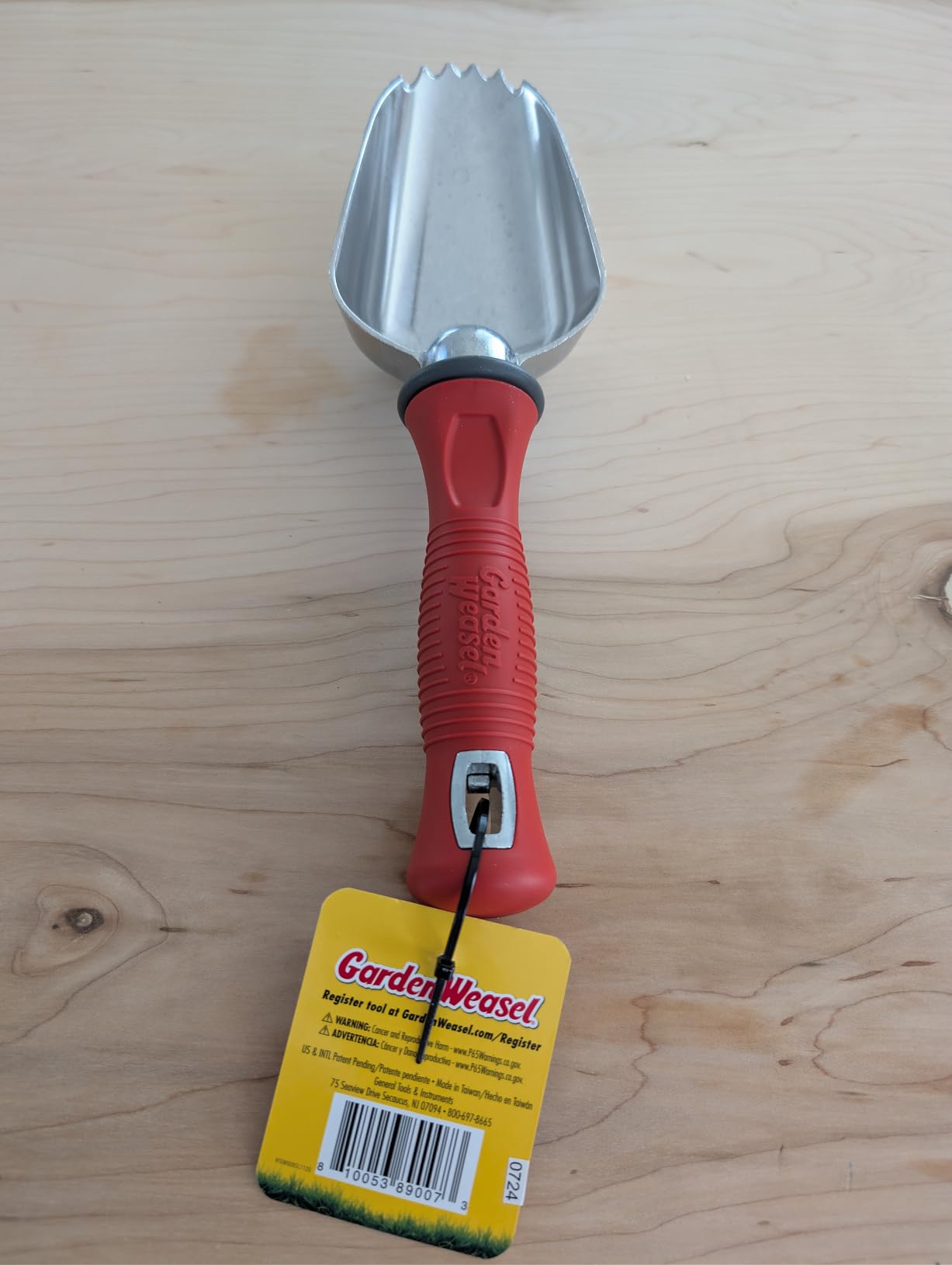 Garden Weasel Potting Scoop - Oversized | Dig and Transport | Planting and Gardening Hand Digging Tools, Heavy Duty Soil Scoop customer photo 1