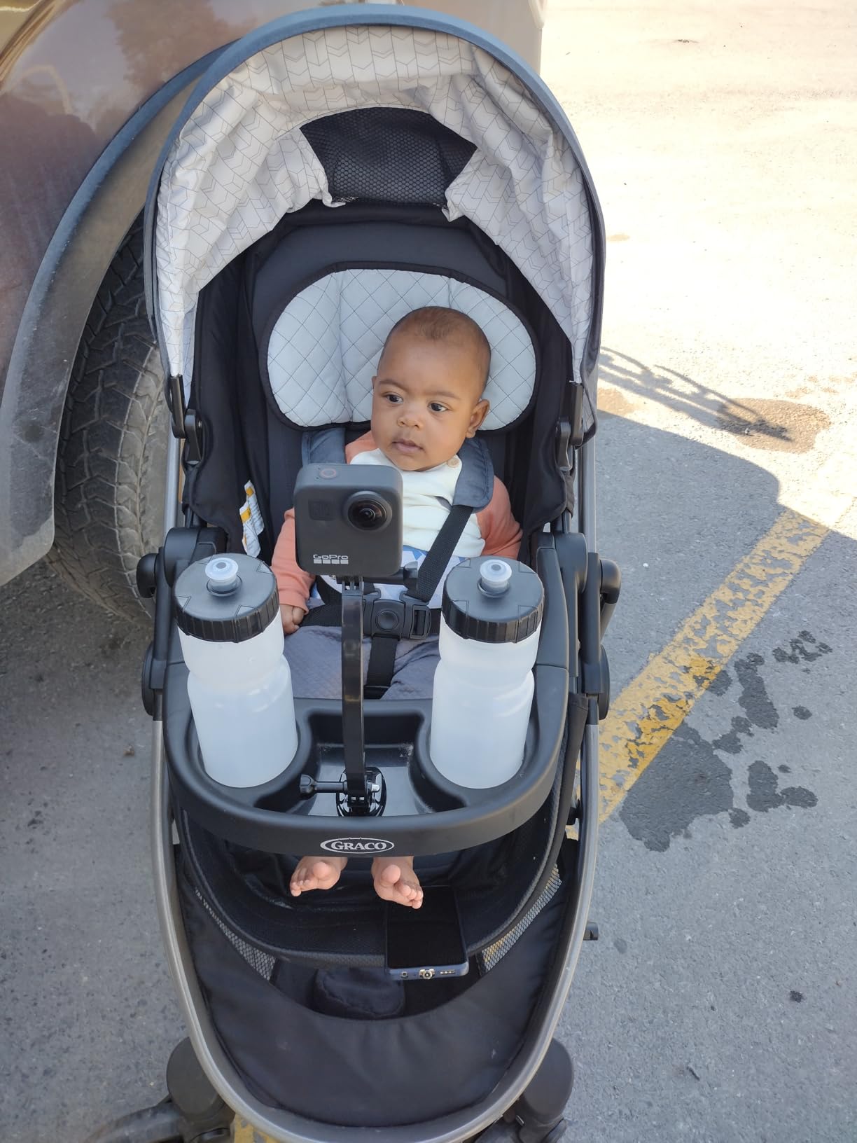 Graco Redmond Modes Pramette Stroller, 3-in-1 Convertible: Car Seat Carrier, Infant Pramette to Toddler Stroller with Reversible Seat and One-hand Fold customer photo 2