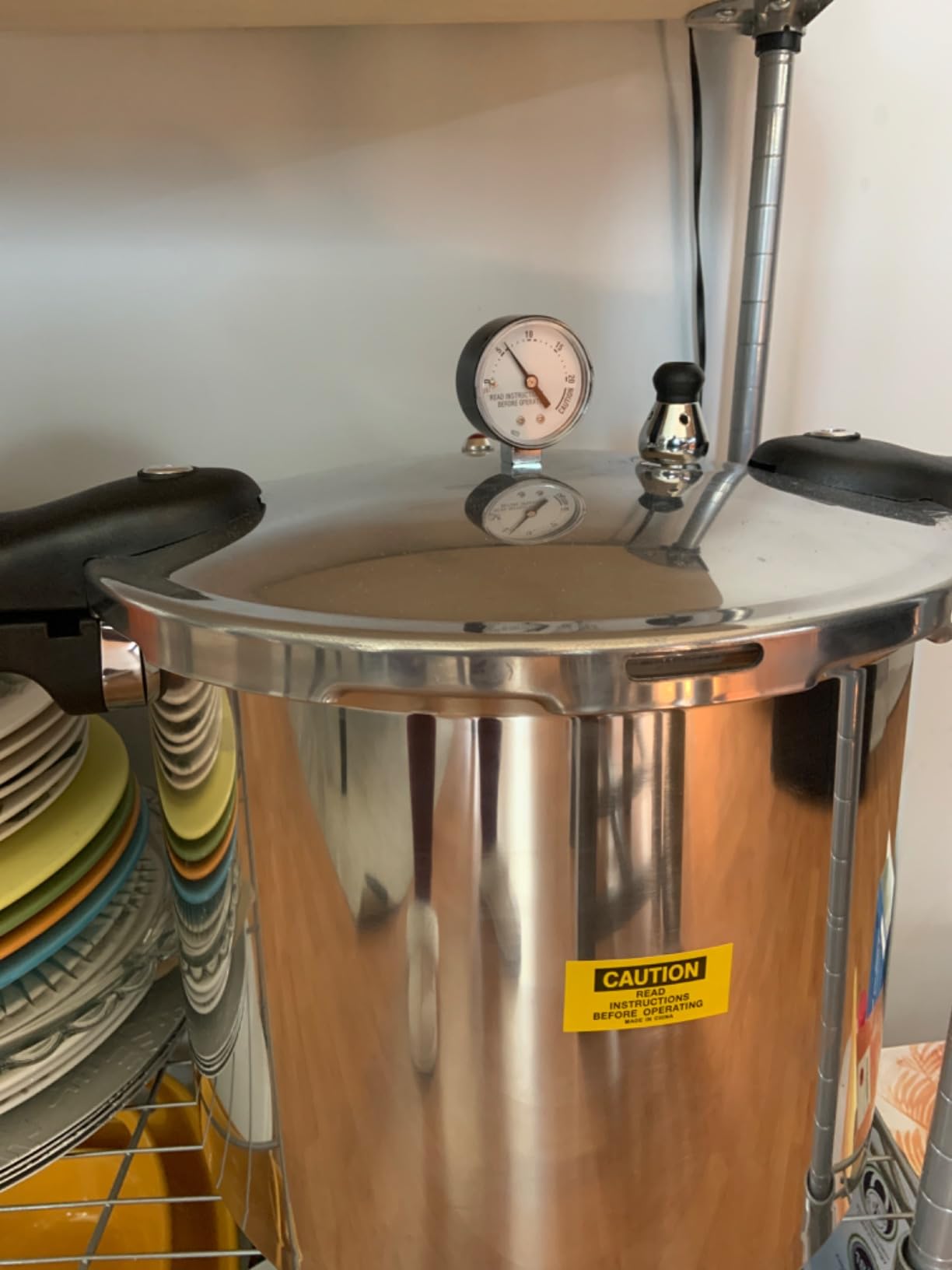 Barton 22-Quart Pressure Canner Pressure Cooker with Pressure Gauge with Rack, Induction Compatible, Steam Canner Polished 22 QT Stovetop Pot Meat, Poultry & Vegetables customer photo 1