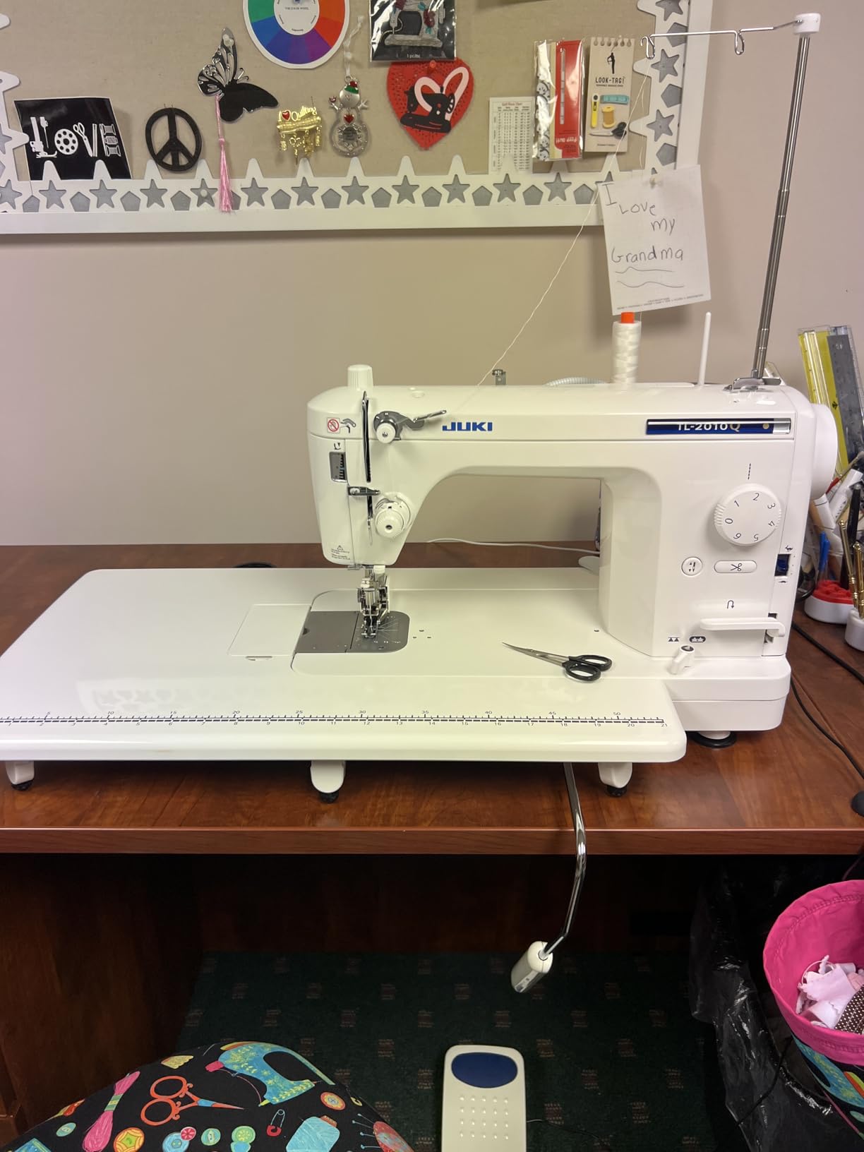 Juki 2010q Sewing and Quilting High Speed Semi-Industrial Machine customer photo 1