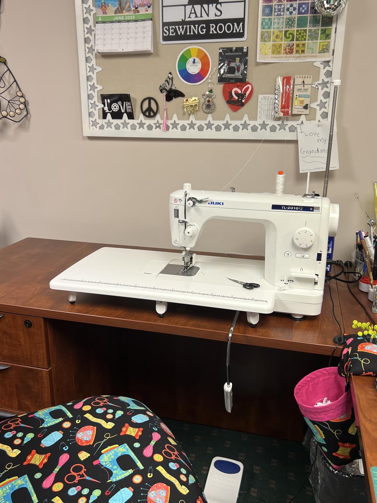 Juki 2010q Sewing and Quilting High Speed Semi-Industrial Machine customer photo 2