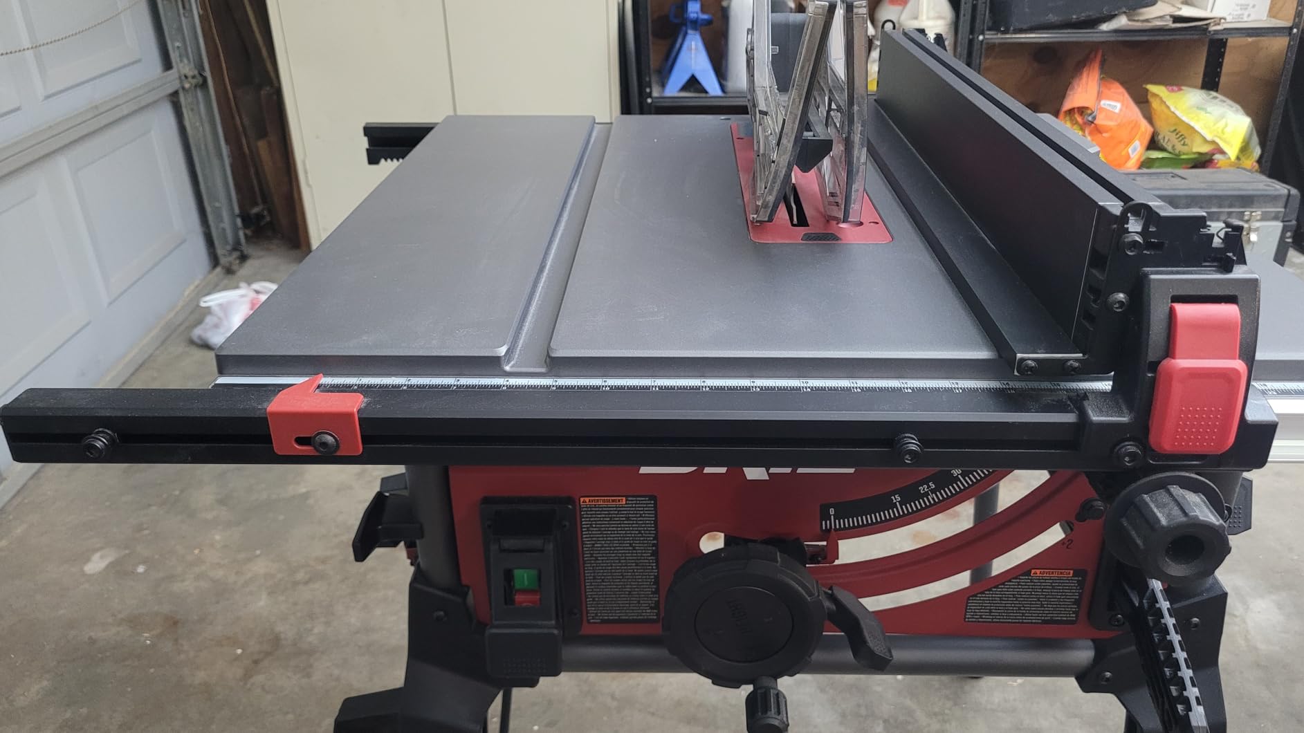 SKIL 15 Amp 10 Inch Portable Jobsite Table Saw with Folding Stand- TS6307-00 customer photo 1