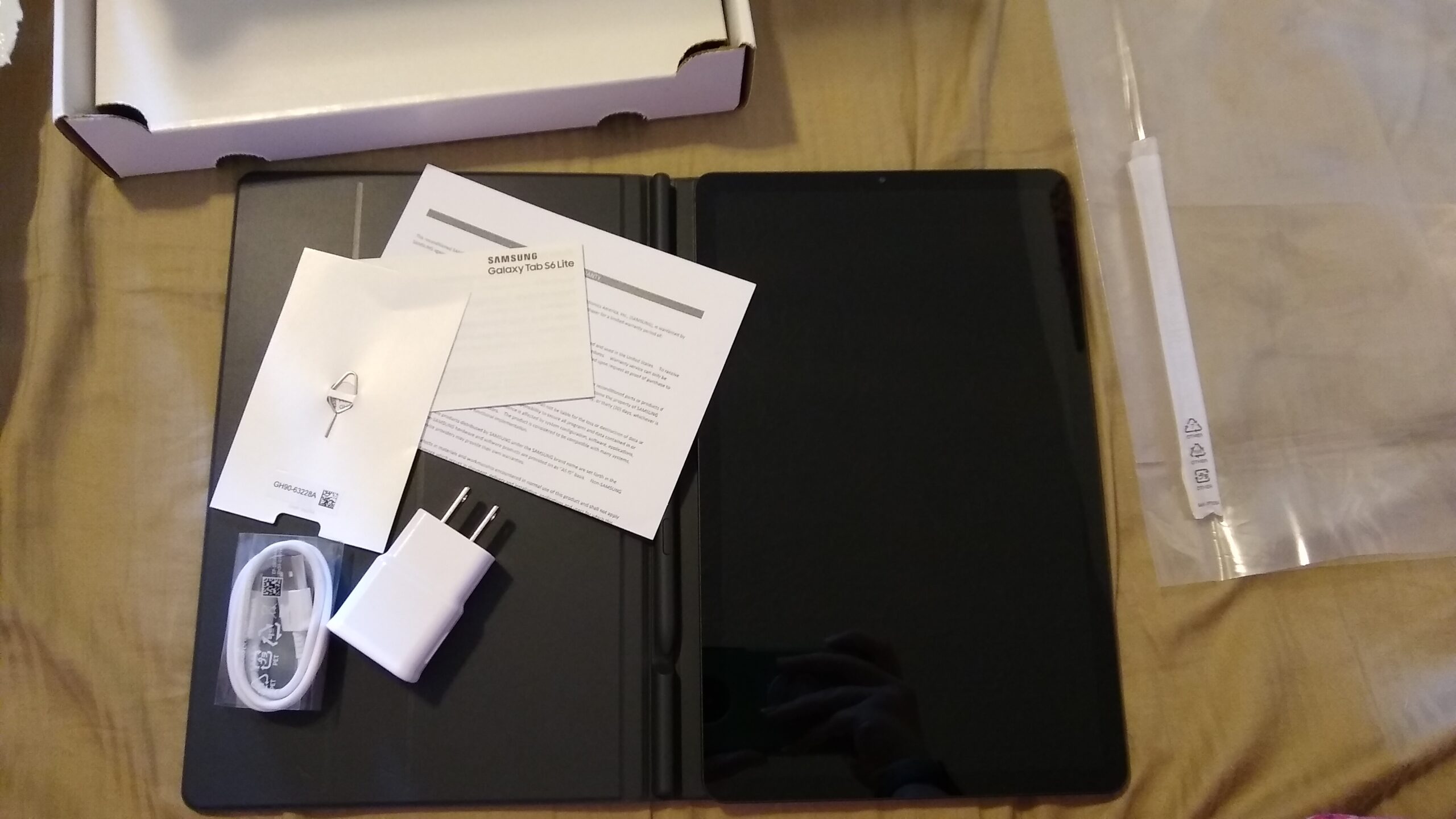 Samsung Galaxy Tab S6 Lite 10.4-inch, 64GB WiFi Tablet Oxford Gray - SM-P610NZAAXAR - S Pen Included (Renewed) customer photo 1