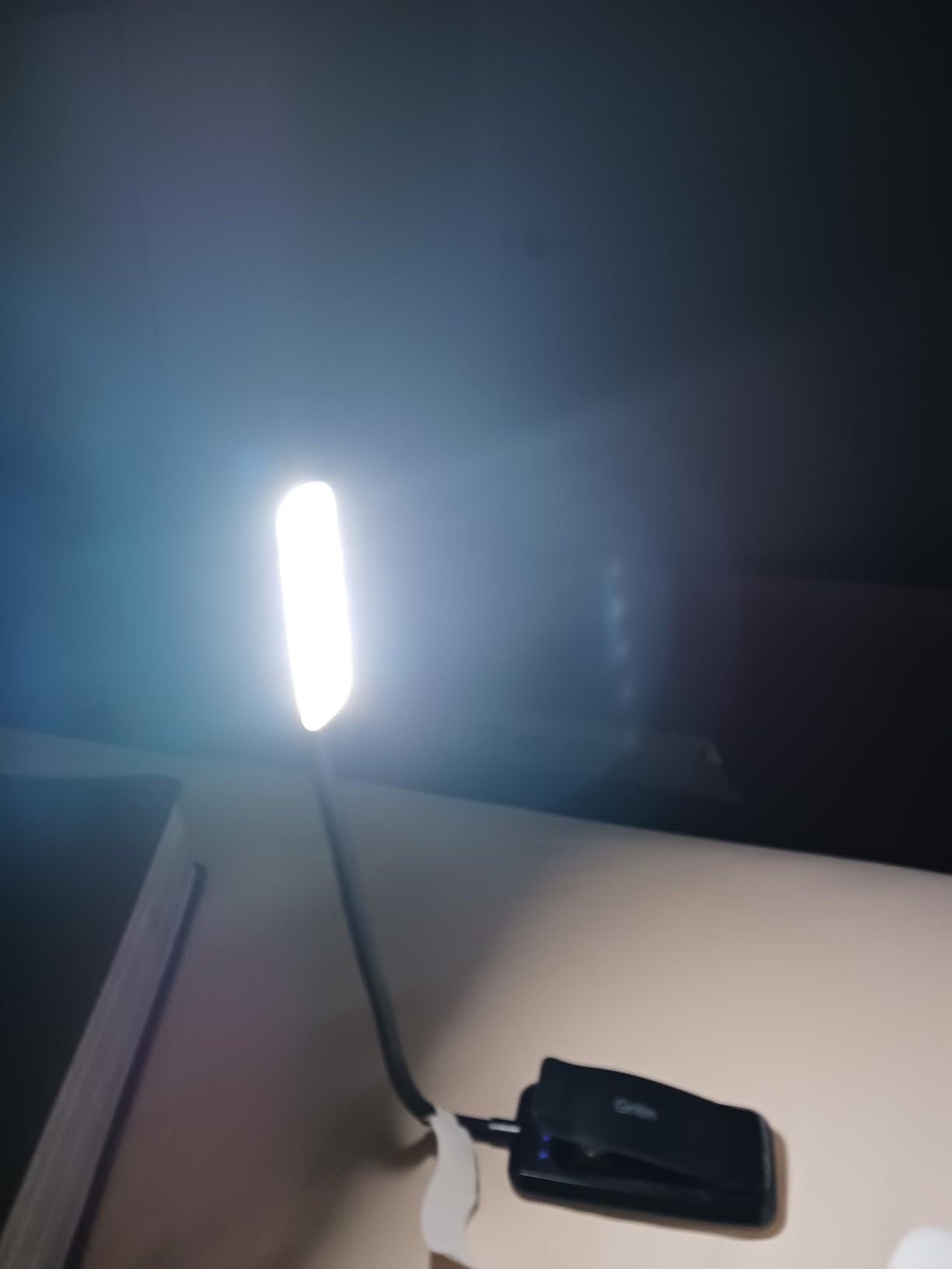 Gritin 9 LED Rechargeable Book Light for Reading in Bed - Eye Caring 3 Color Temperatures, Stepless Dimming Brightness, 80 Hrs Runtime Small Lightweight Clip On Book Reading Light for Studying customer photo 1
