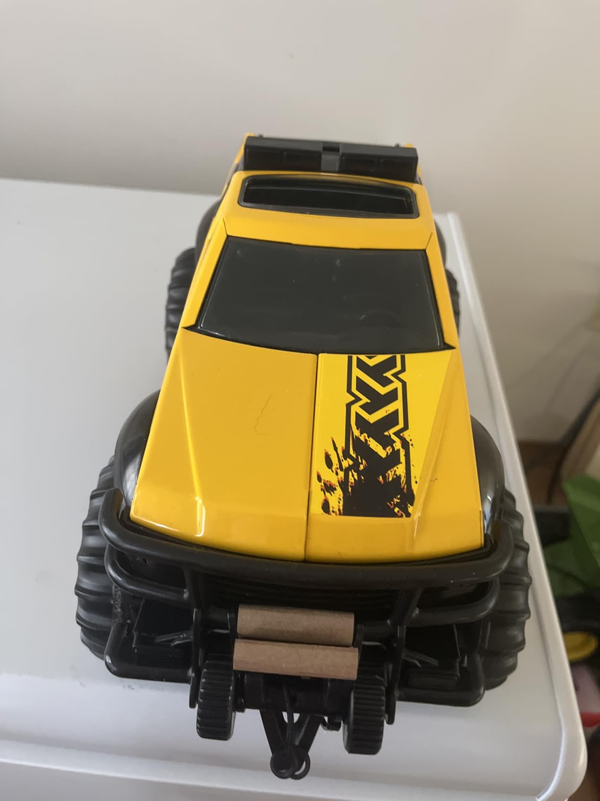 Tonka Steel Classics 4x4 Pickup Truck - Made with Steel & Sturdy Plastic, Yellow Toy Construction Truck, Boys and Girls, Kids, Toddlers, Ages 3+ customer photo 1
