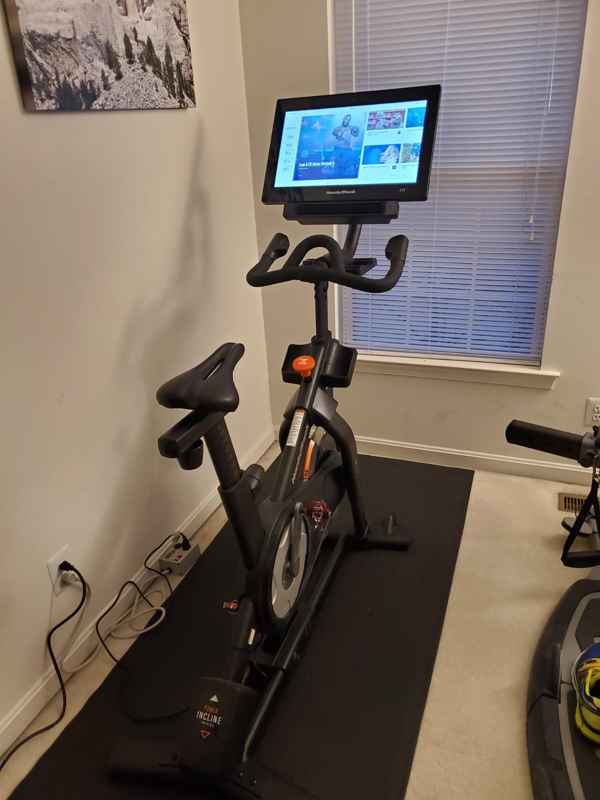 NordicTrack Commercial Studio Cycle with HD Touchscreen and iFIT Integration customer photo 2