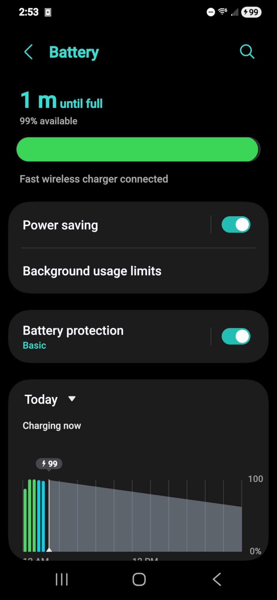 INIU Wireless Charger, 15W Fast Wireless Charging Station with Sleep-Friendly Adaptive Light Compatible with iPhone 17 16 15 14 13 12 Pro Max Samsung Galaxy S25 S24 S23 Note 20 Google etc customer photo 2